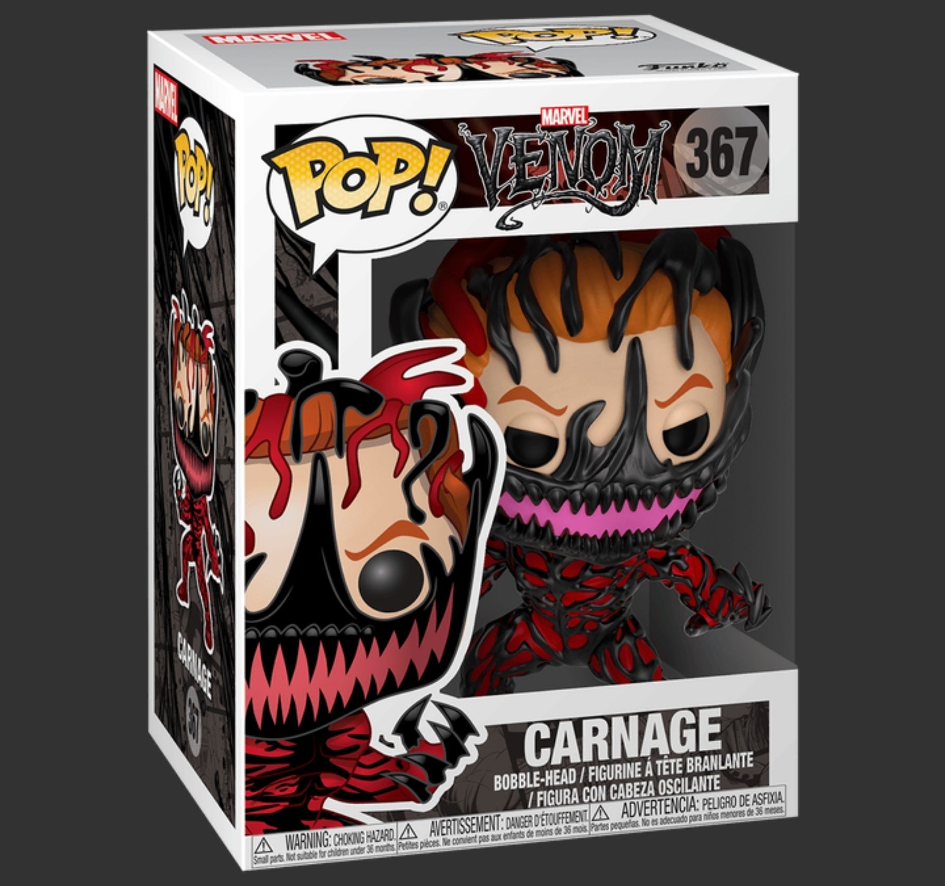 Funko Pop Marvel Venom Carnage 367