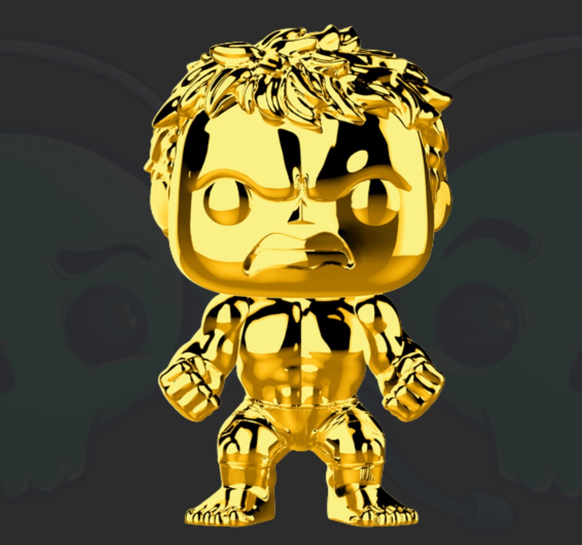Funko Pop Vinyl Marvel Gold Hulk 379