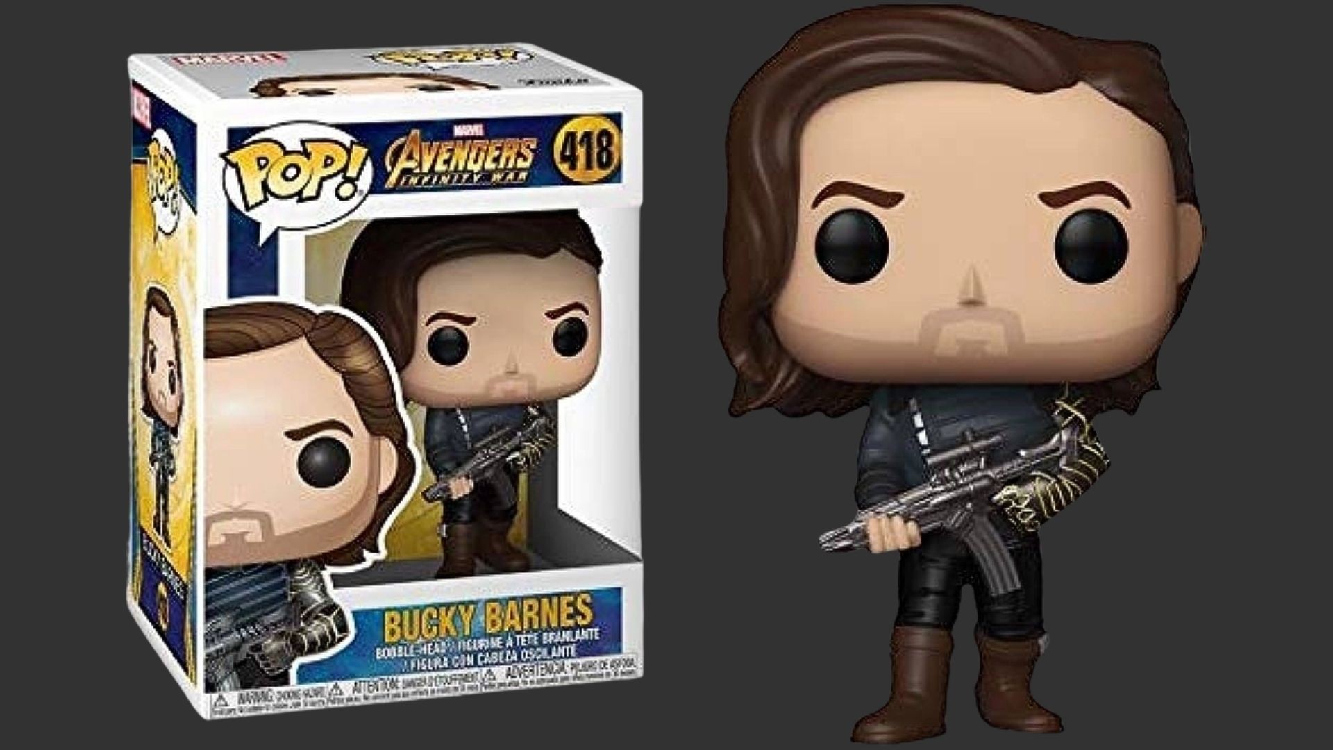 ���� ��� ���� �� ��� � Bucky with Weapon #418, Avengers Infinity War