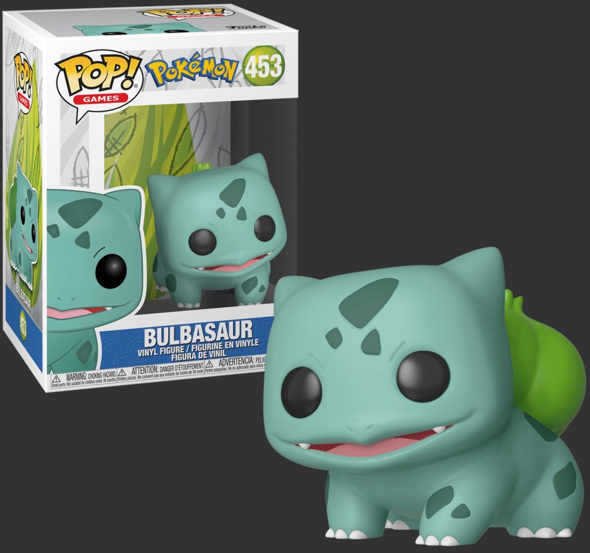 בובת פופ בולבסאור – Bulbasaur #453, Pokemon בובת פופ בולבסאור – Bulbasaur #453, Pokemon