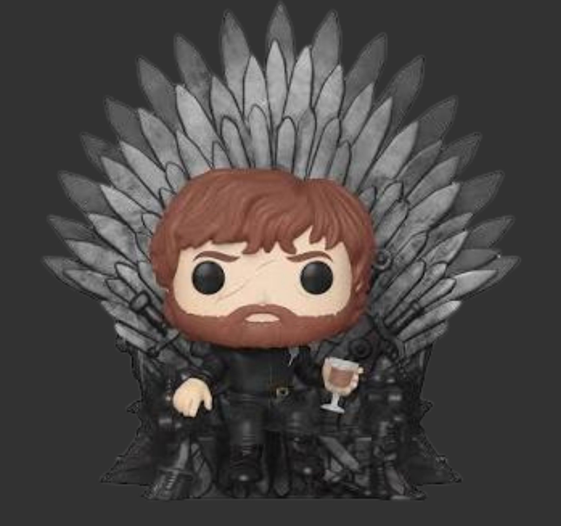 ���� ��� ������ ������� �� �� ����� � Tyrion Lannister Sitting on Iron Throne #71 Deluxe, Game of Thrones