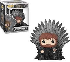 בובת פופ - Game of Thrones - Tyrion Lannister Sitting on Iron Throne #71 Deluxe בובת פופ - Game of Thrones - Tyrion Lannister Sitting on Iron Throne #71 Deluxe