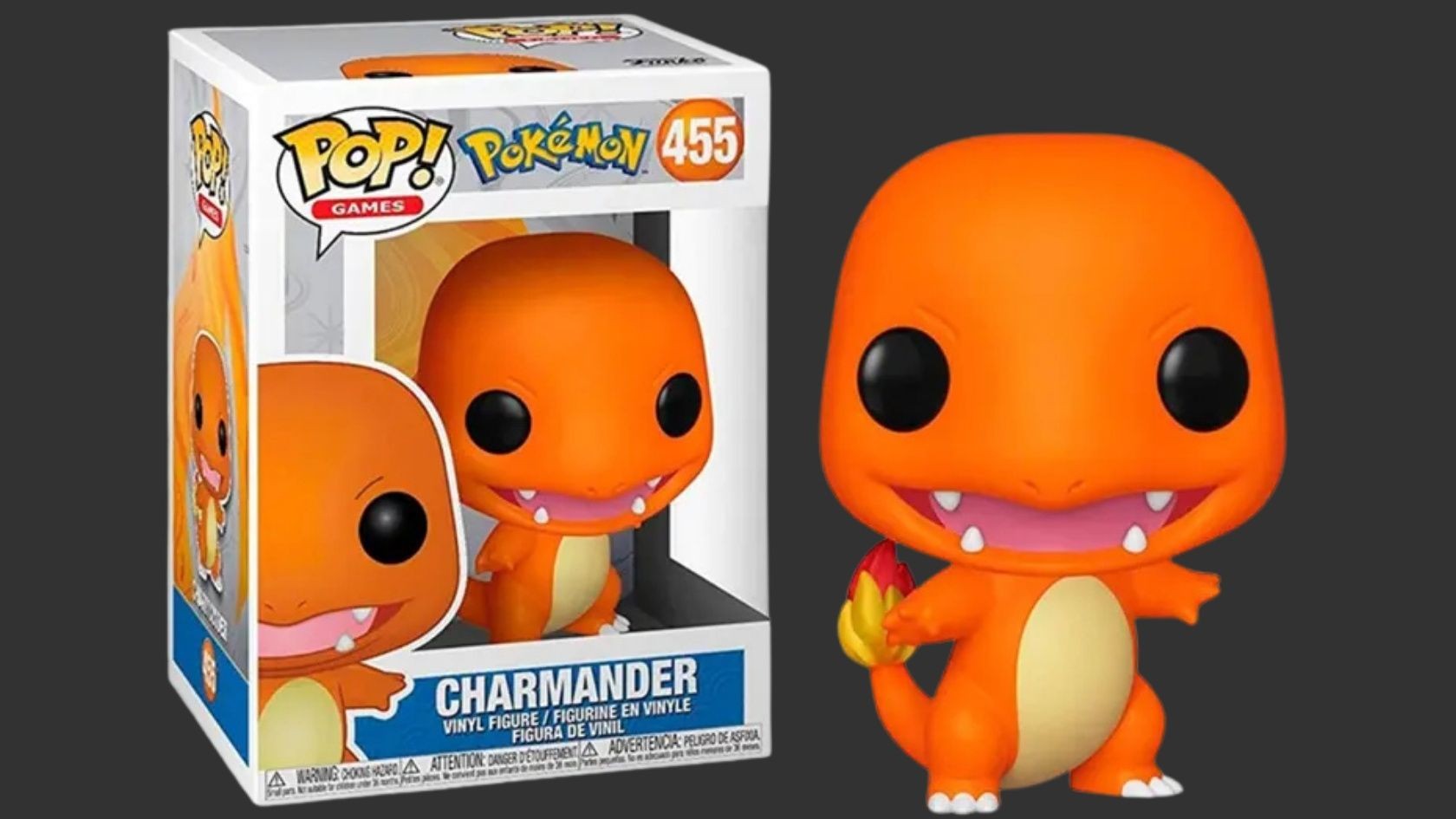 בובת פופ צ׳רמנדר – Charmander #455, Pokemon בובת פופ צ׳רמנדר – Charmander #455, Pokemon