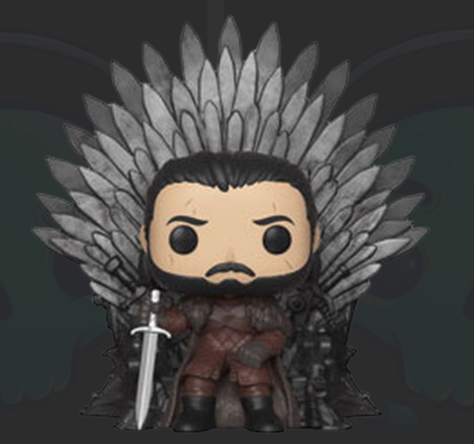 funko pop Game of Thrones Jon Snow on Iron Throne 72