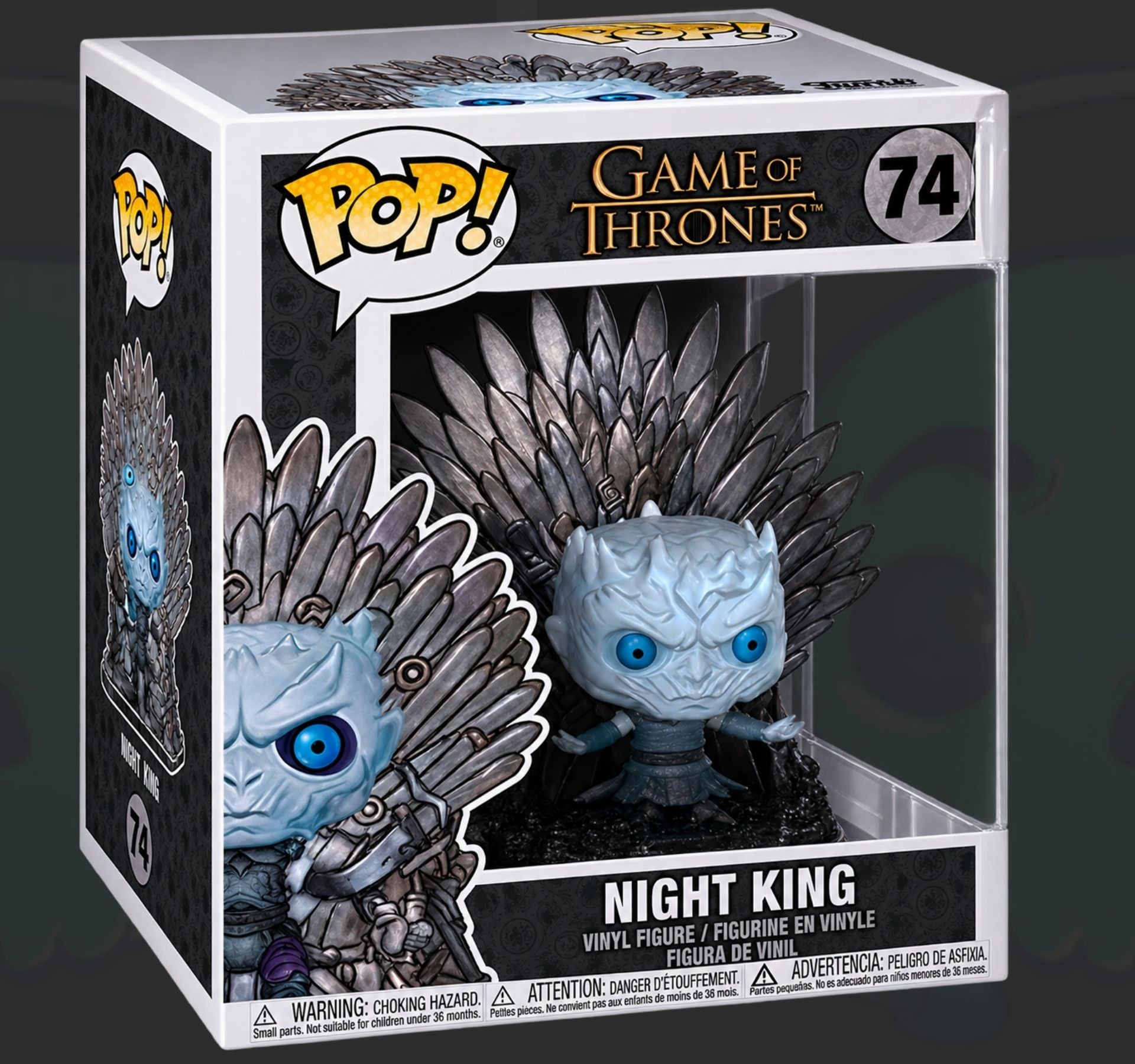 funko pop Game of Thrones Night King on Iron Throne 74 Deluxe