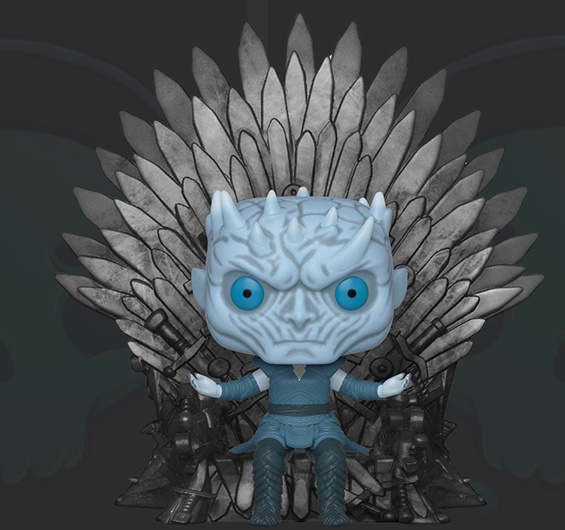 funko pop Game of Thrones Night King on Iron Throne 74 Deluxe