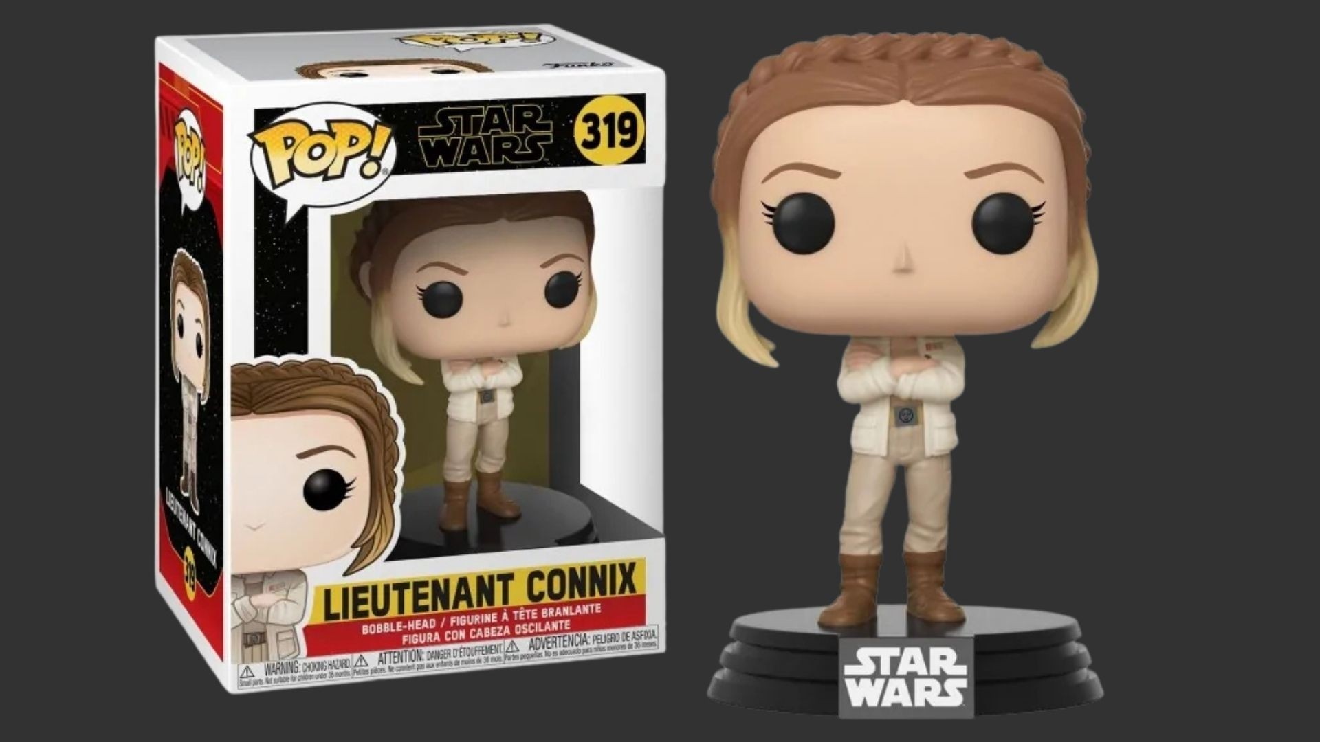 בובת פופ - Star Wars - Rise of Skywalker Lieutenant Connix #319 בובת פופ - Star Wars - Rise of Skywalker Lieutenant Connix #319