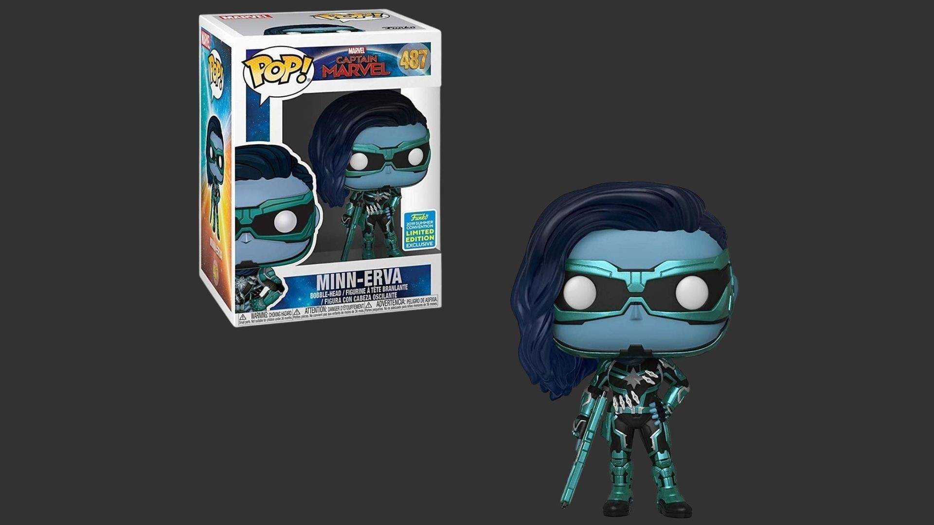 ���� ��� - Marvel Captain Marvel - Minn-Erva #487 Convention Summer 2019