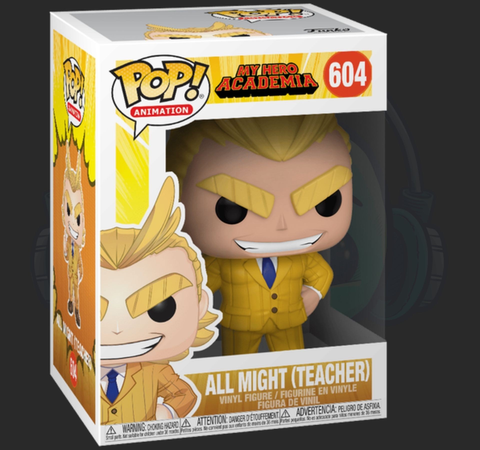 Funko Pop MY HERO ACADEMIA ALL MIGHT TEACHER 604