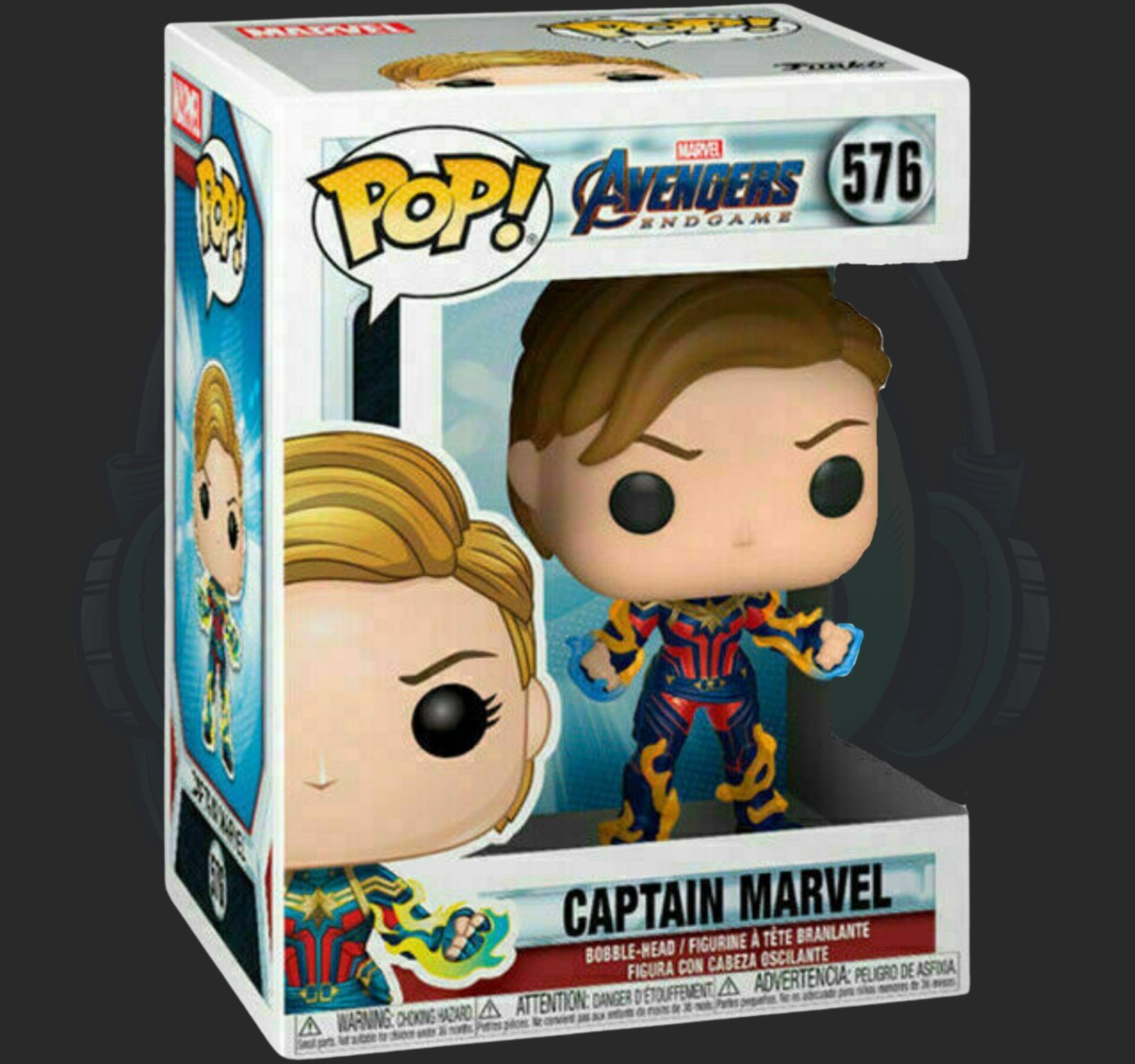 FUNKO POP MARVEL Avengers ENDGAME CAPTAIN MARVEL 576
