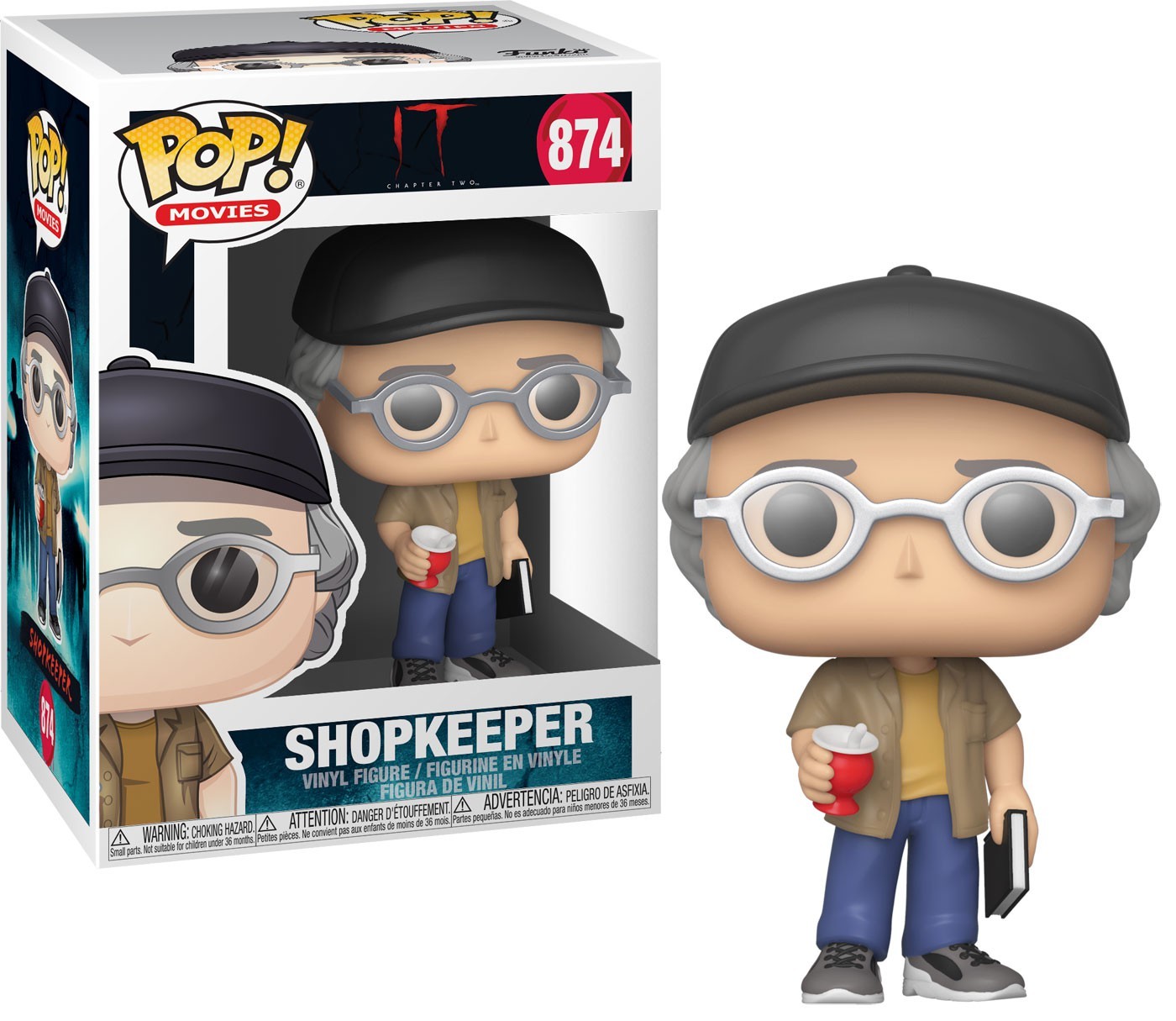 בובת פופ - It 2017 - Shopkeeper #874 בובת פופ - It 2017 - Shopkeeper #874