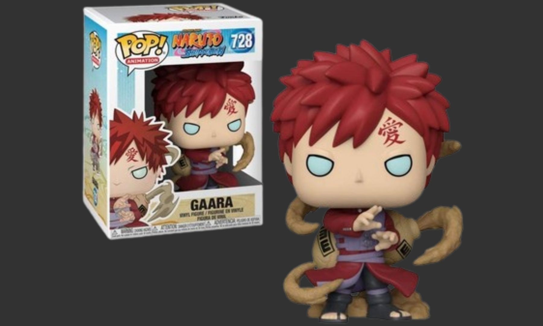 בובת פופ - ANIMATION: NARUTO SHIPPUDEN #728 GAARA בובת פופ - ANIMATION: NARUTO SHIPPUDEN #728 GAARA
