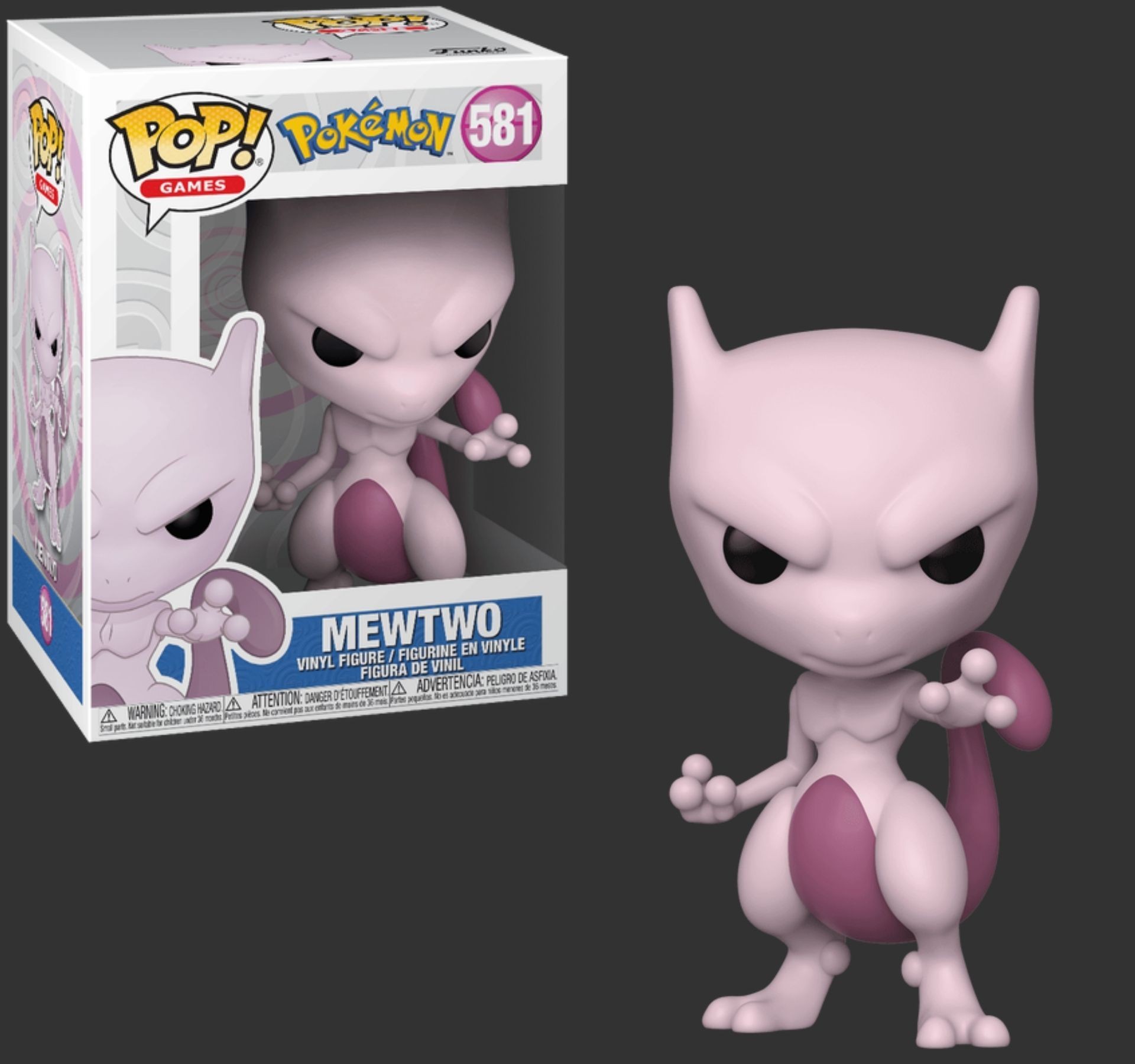 בובת פופ מיוטו – Mewtwo #581, Pokemon בובת פופ מיוטו – Mewtwo #581, Pokemon