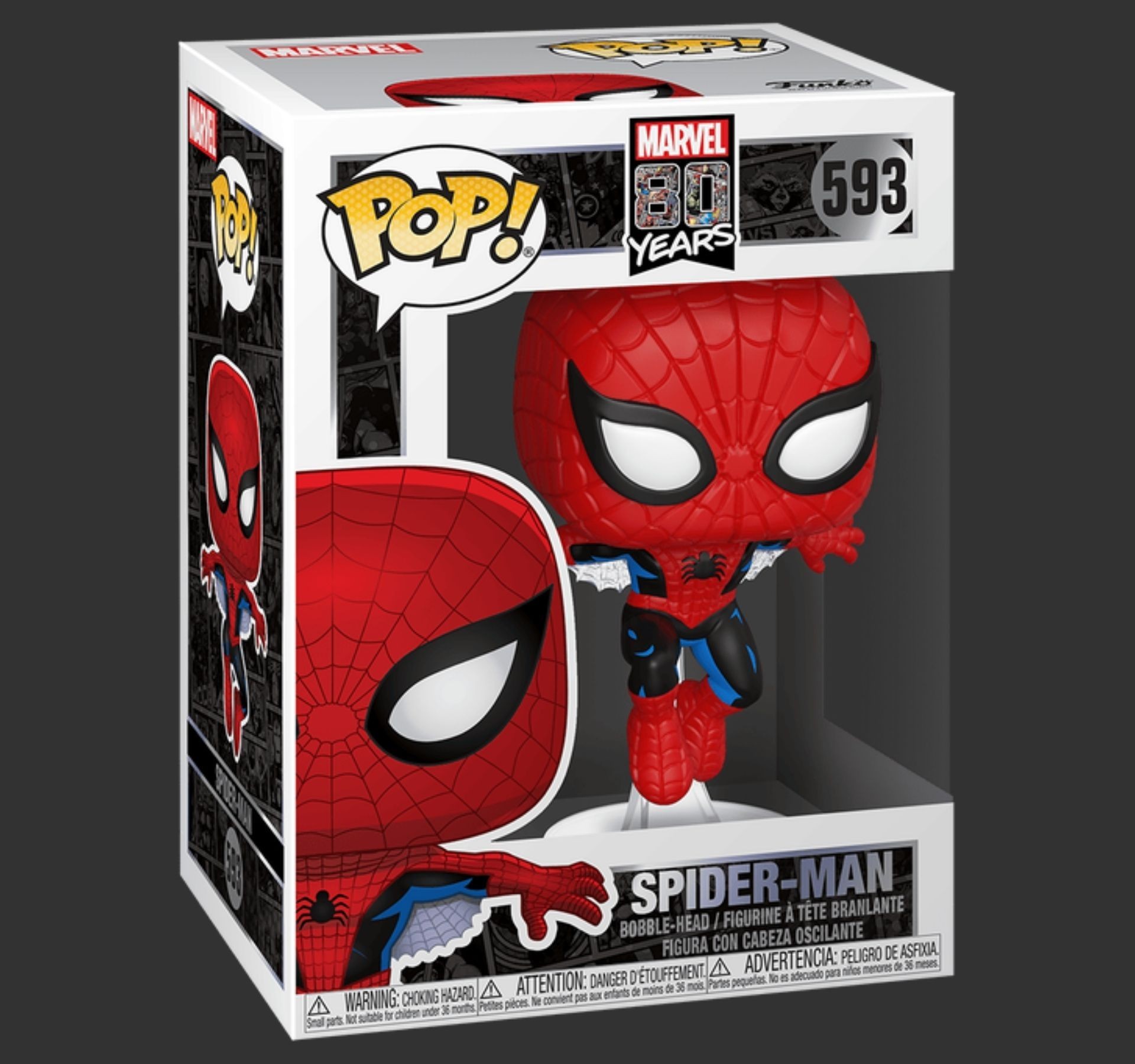 ���� ��� �������� ����� ������ � Spider-Man First Appearance #593, Marvel 80 Years