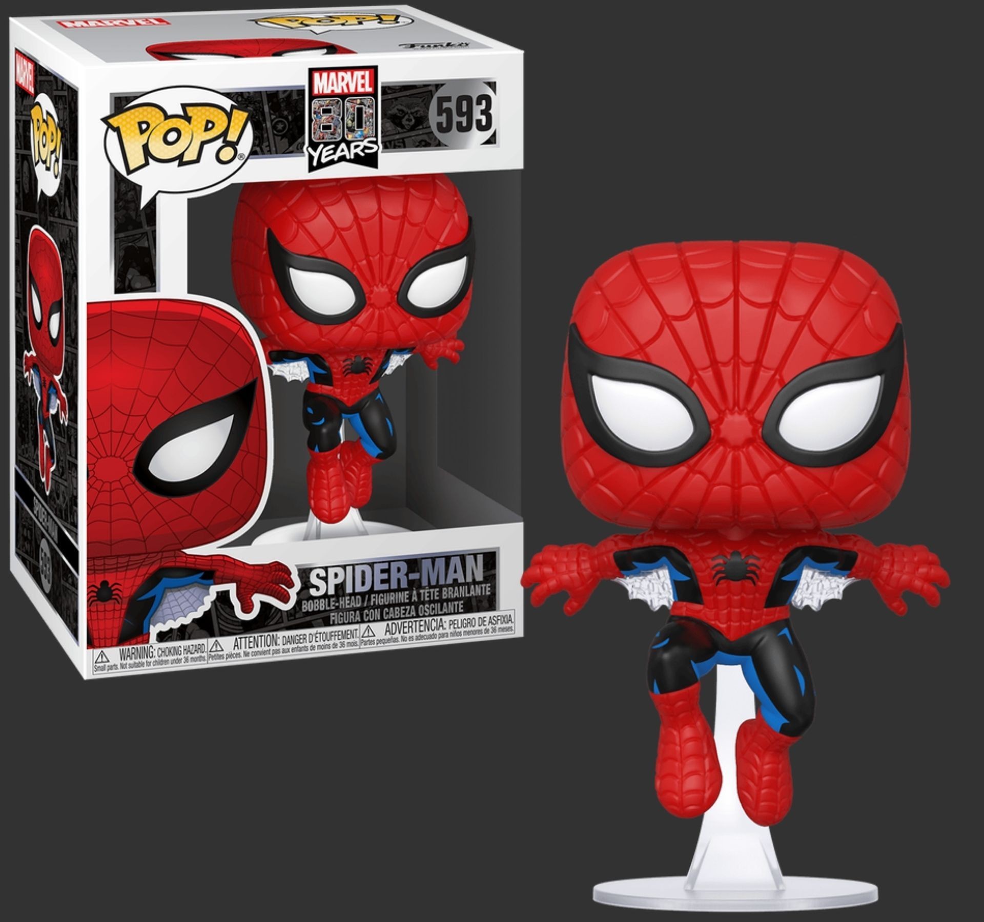 ���� ��� �������� ����� ������ � Spider-Man First Appearance #593, Marvel 80 Years
