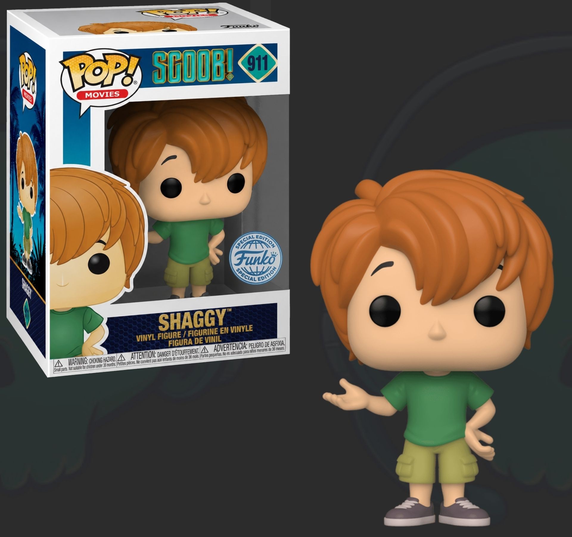 FUNKO POP SCOOBY DOO SHAGGY se 911