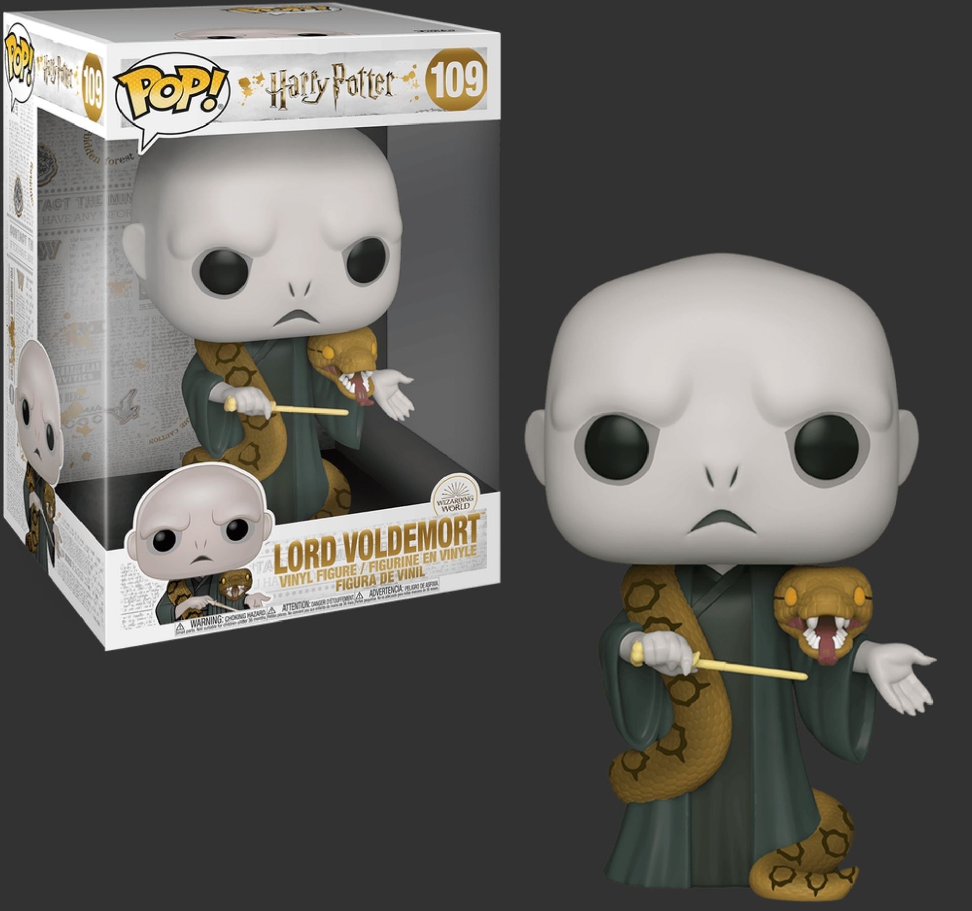 Funko Pop 10 Inch Harry Potter Wizarding World Lord Voldemort 109