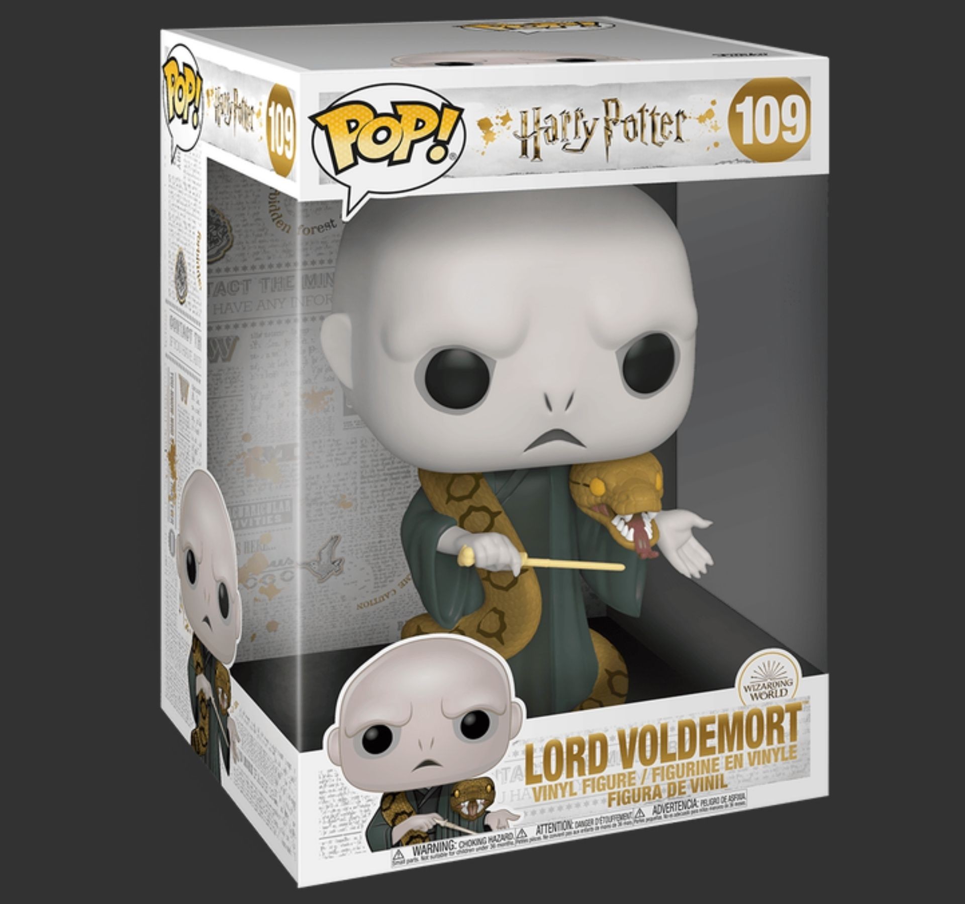 Funko Pop 10 Inch Harry Potter Wizarding World Lord Voldemort 109