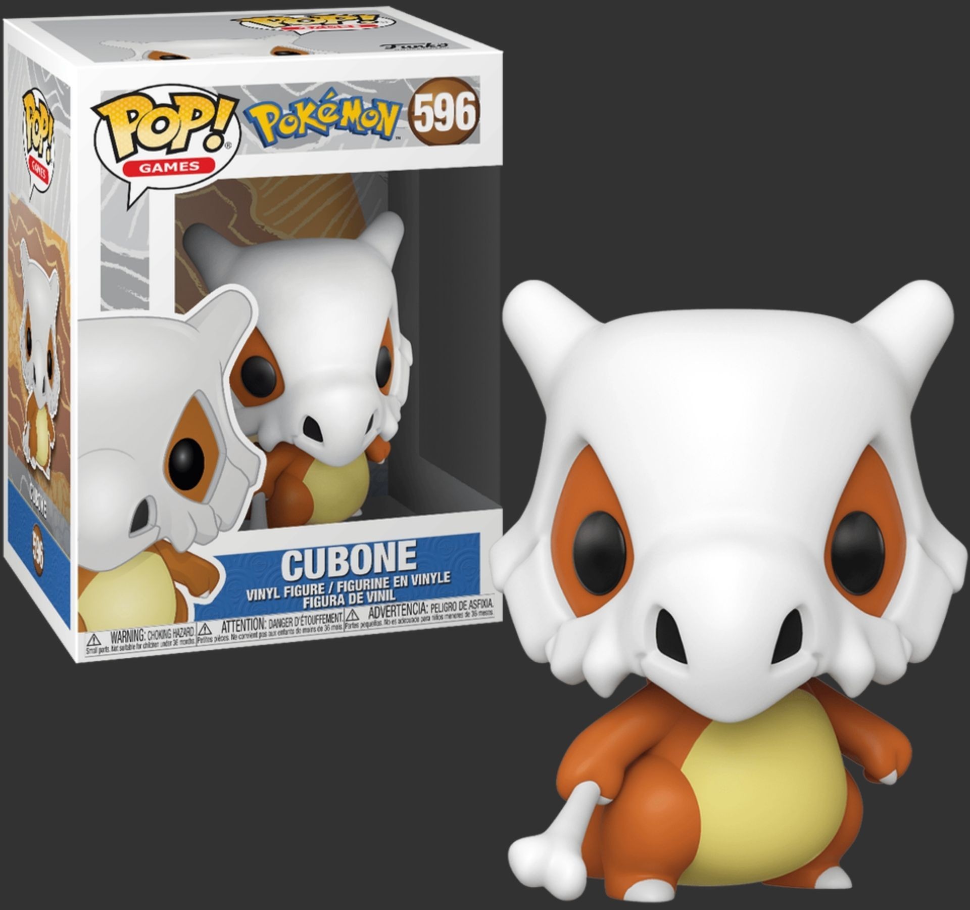 בובת פופ קיובון – Cubone #596, Pokemon בובת פופ קיובון – Cubone #596, Pokemon