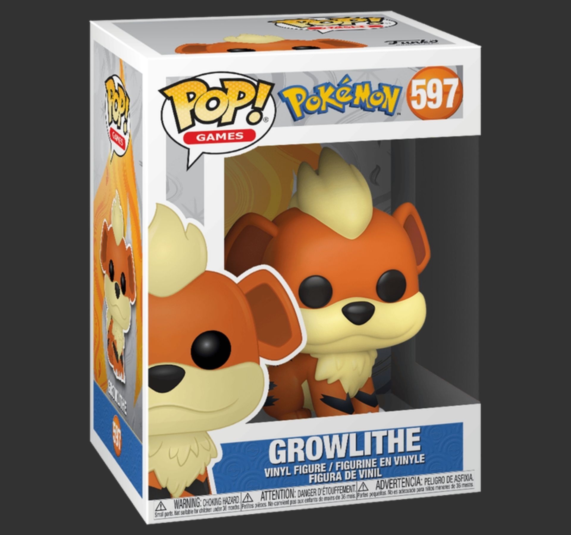 ���� ��� ������� � Growlithe #597, Pokemon