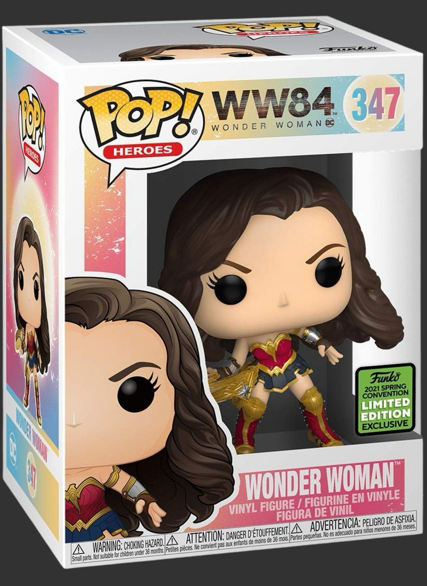 בובת פופ - DC Wonder Woman 84 - Wonder Woman #347 Convention Spring 2021 בובת פופ - DC Wonder Woman 84 - Wonder Woman #347 Convention Spring 2021