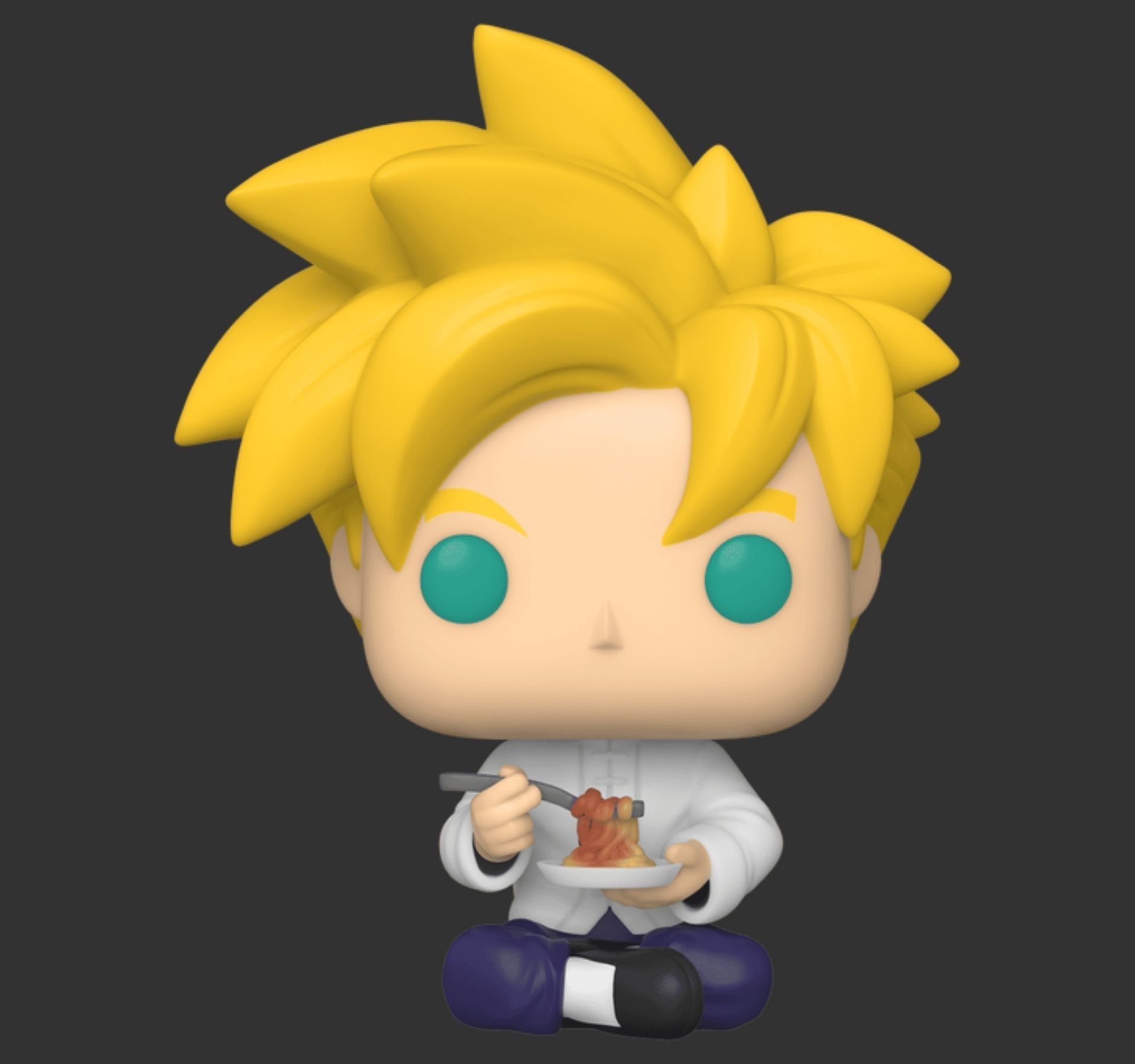 ���� ��� ����� ���� ����� �� ����� � Super Saiyan Gohan with Noodles #951, Dragon Ball Z
