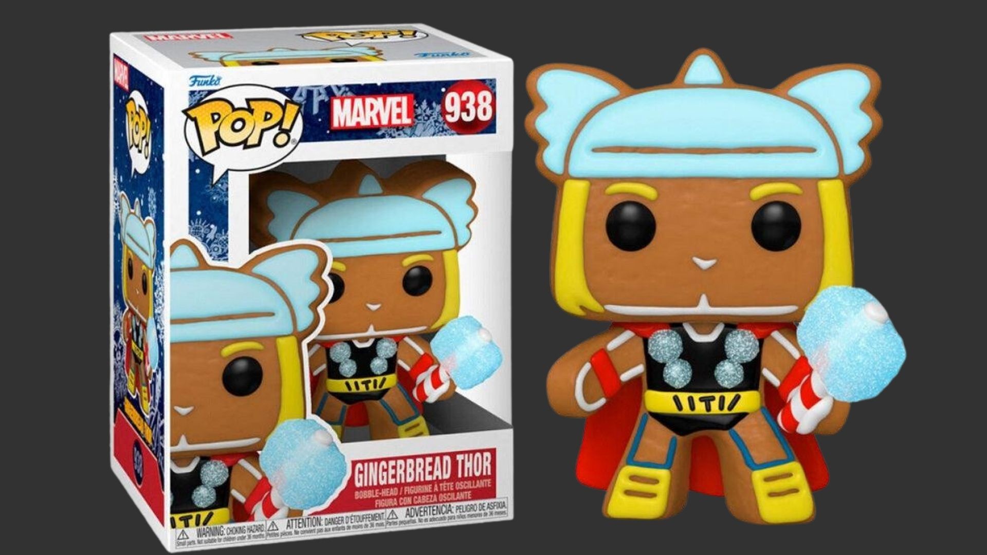 בובת פופ ג׳ינג׳ר ת׳ור – Ginger Thor #938, Marvel Holiday בובת פופ ג׳ינג׳ר ת׳ור – Ginger Thor #938, Marvel Holiday