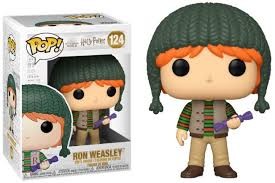 בובת פופ -Harry Potter Wizarding World - Holiday Ron Weasley #124 בובת פופ -Harry Potter Wizarding World - Holiday Ron Weasley #124