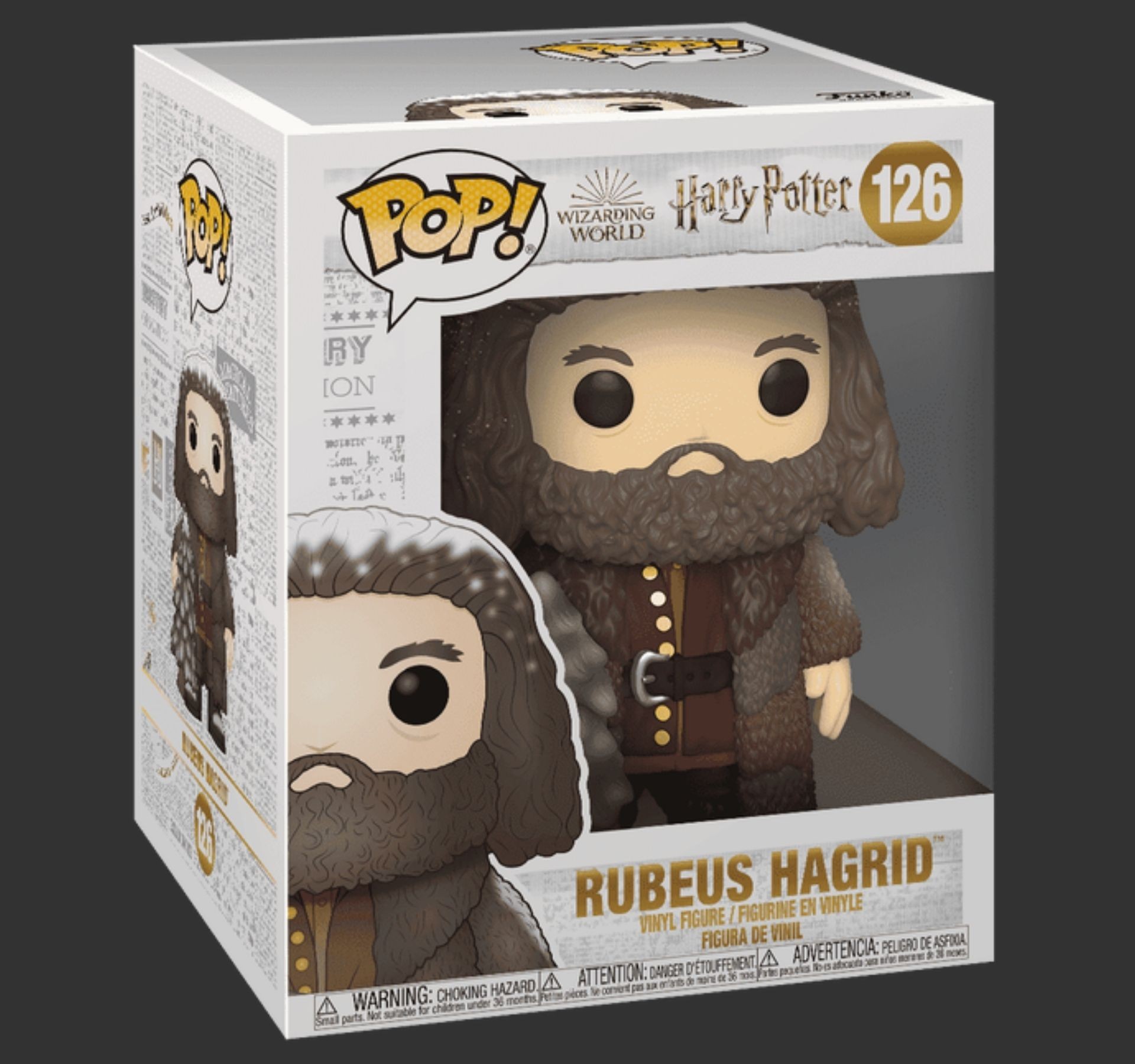 Funko Pop 6 Inch Harry Poter rubeus Hagrid 126