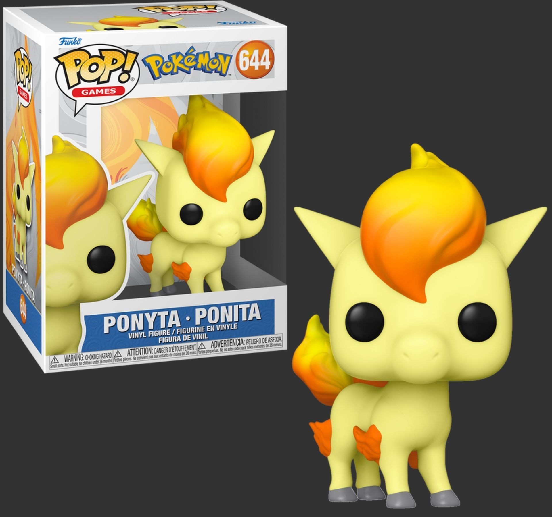 בובת פופ פוניטה – Ponyta #644, Pokemon בובת פופ פוניטה – Ponyta #644, Pokemon