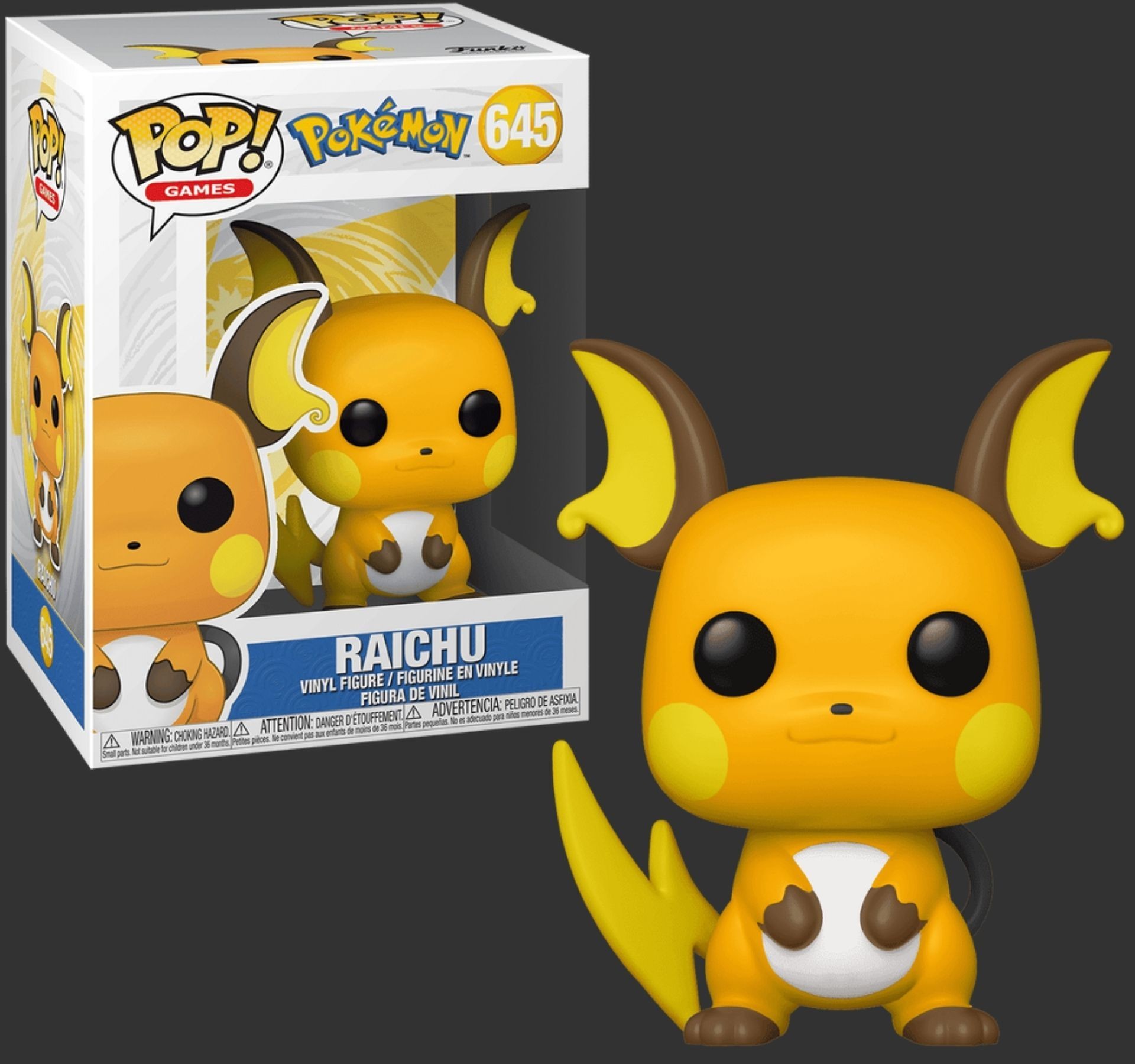 בובת פופ רייצ׳ו – Raichu #645, Pokemon בובת פופ רייצ׳ו – Raichu #645, Pokemon