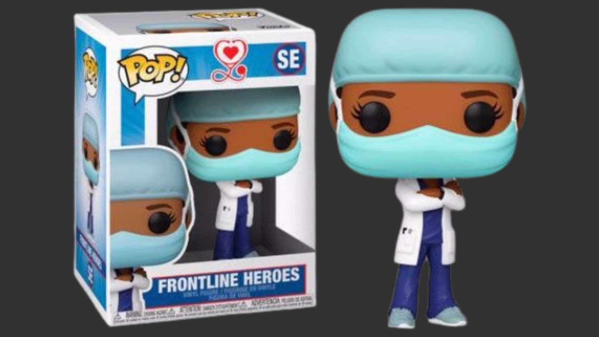 בובת פופ - Frontline Heroes - Female Doctor #SE בובת פופ - Frontline Heroes - Female Doctor #SE