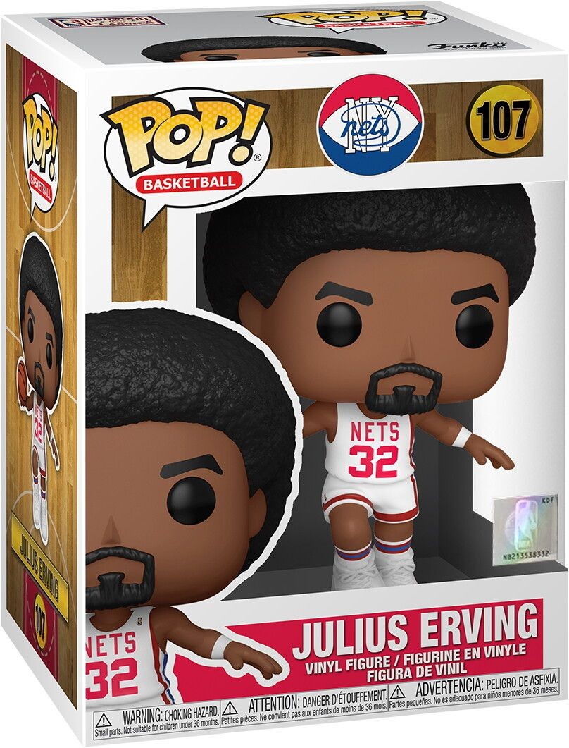 FUNKO POP! NBA ny net: JULIUS ERVING 107 FUNKO POP! NBA ny net: JULIUS ERVING 107