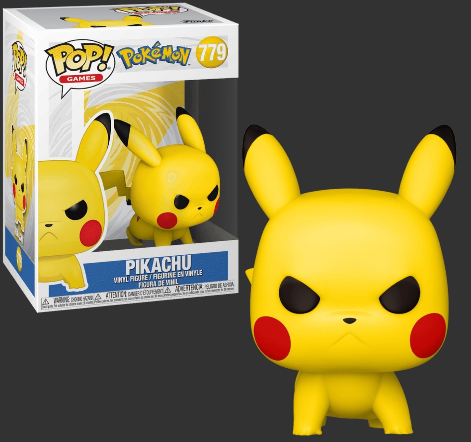 בובת פופ פיקאצ׳ו מתקיף – Pikachu #779, Pokemon בובת פופ פיקאצ׳ו מתקיף – Pikachu #779, Pokemon
