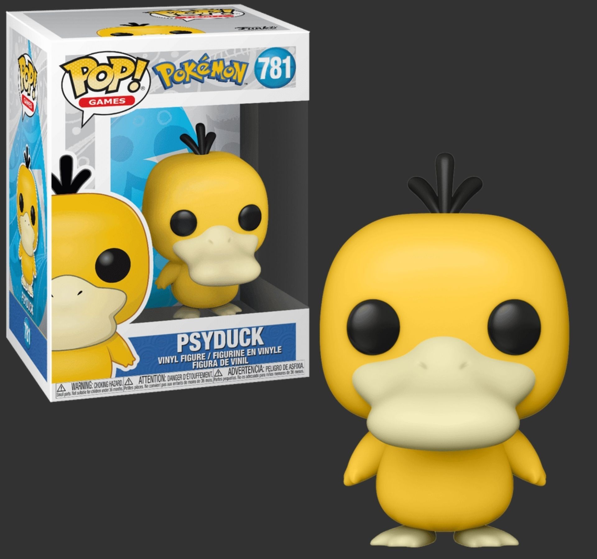 בובת פופ פסיידאק – Psyduck #781, Pokemon בובת פופ פסיידאק – Psyduck #781, Pokemon