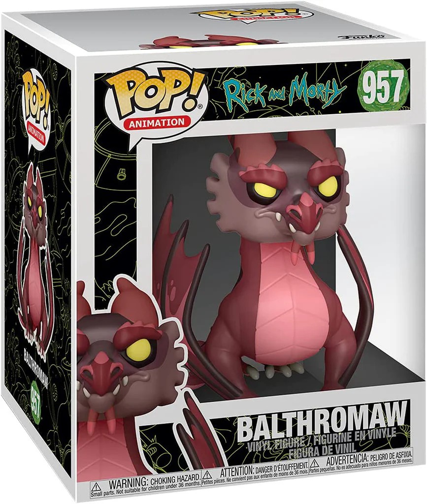 בובת פופ 6" אינץ - Rick and Morty - Balthromaw #957 בובת פופ 6" אינץ - Rick and Morty - Balthromaw #957