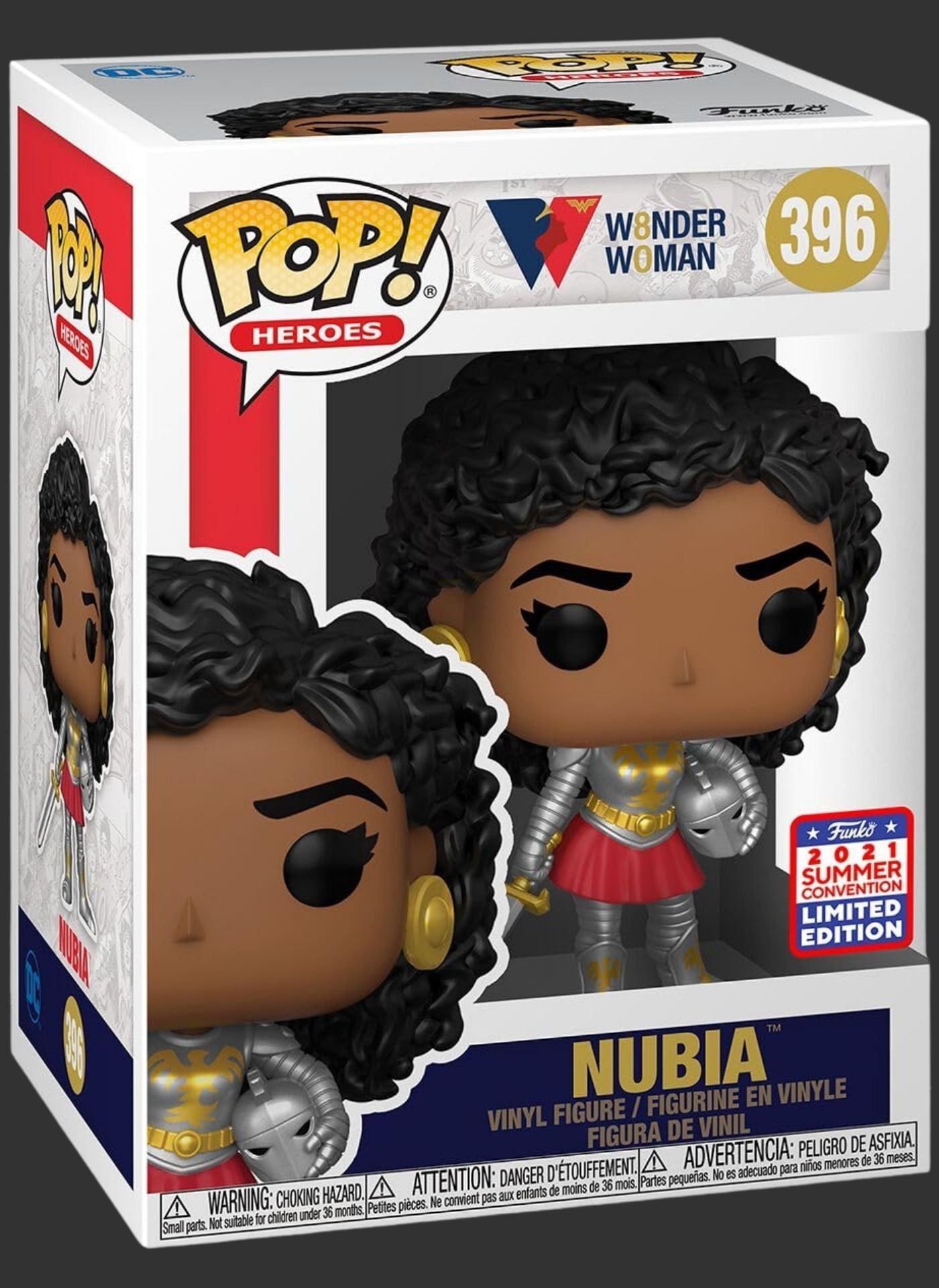 בובת פופ - DC W8nder W0man - Nubia #396 Convention Summer 2021 בובת פופ - DC W8nder W0man - Nubia #396 Convention Summer 2021