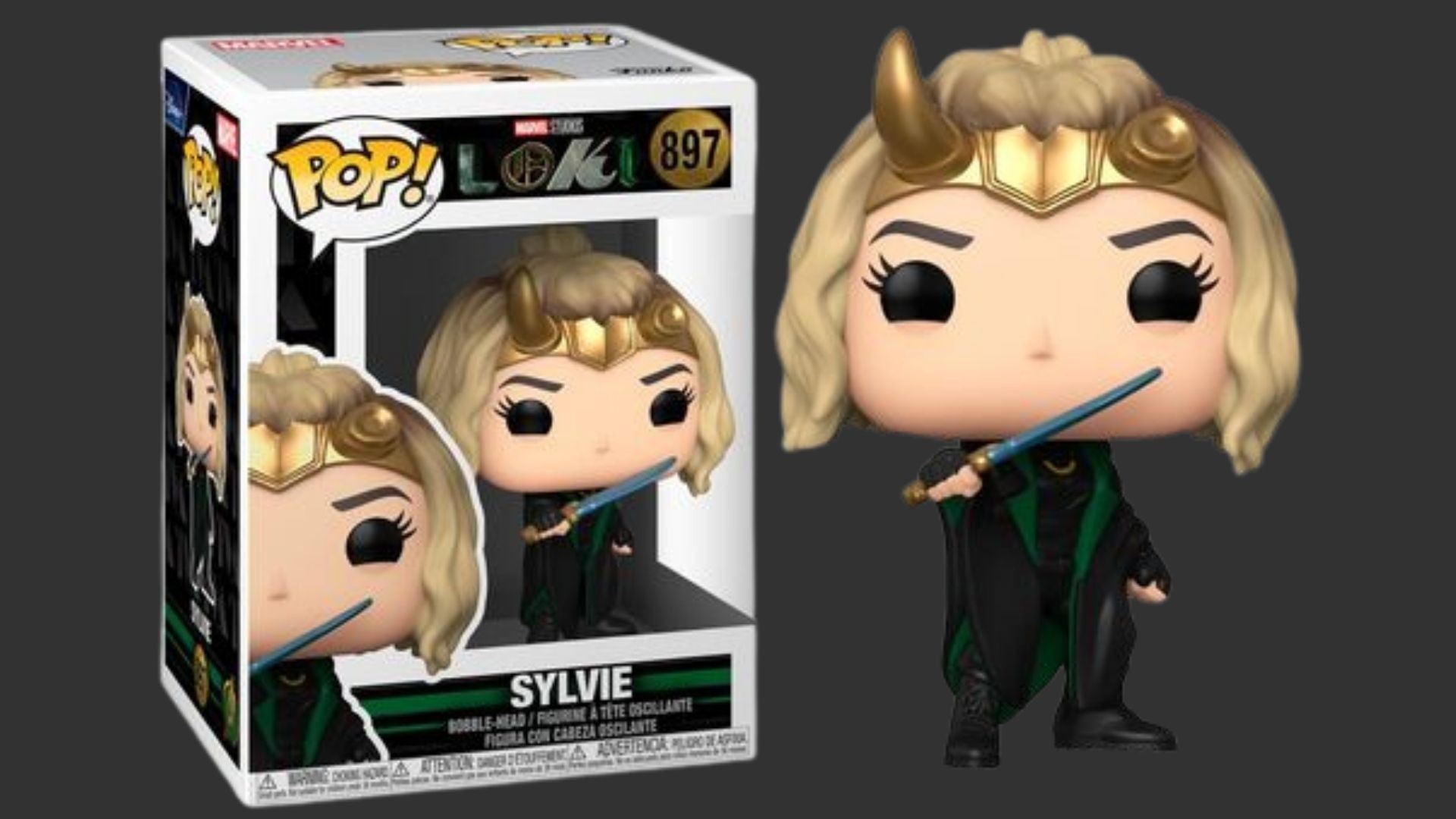בובת פופ סילבי – Sylvie #897, Marvel Loki בובת פופ סילבי – Sylvie #897, Marvel Loki