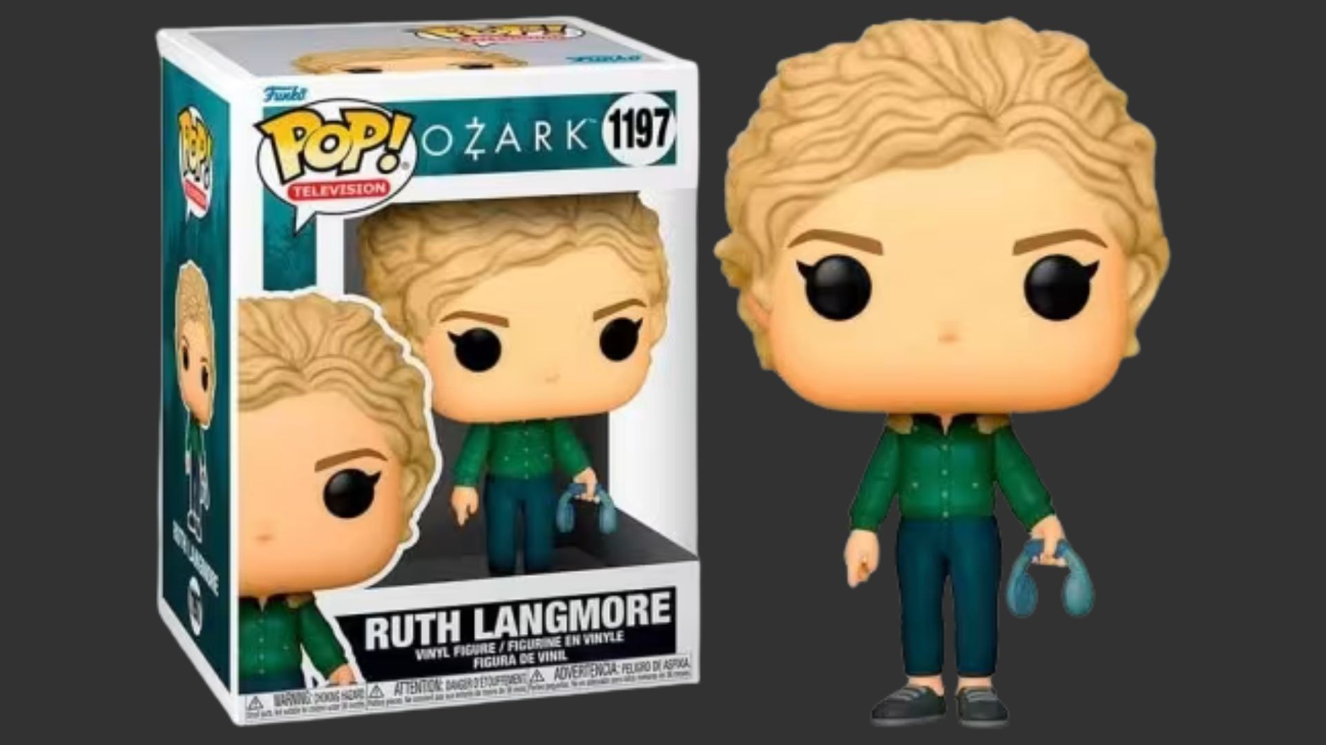 בובת פופ רות׳ לנגמור – Ruth Langmore #1197, Ozark בובת פופ רות׳ לנגמור – Ruth Langmore #1197, Ozark
