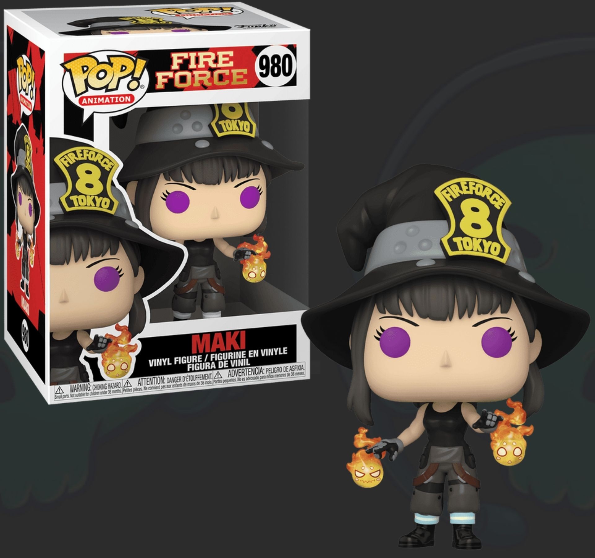 Funko pop Fire Force Maki 980