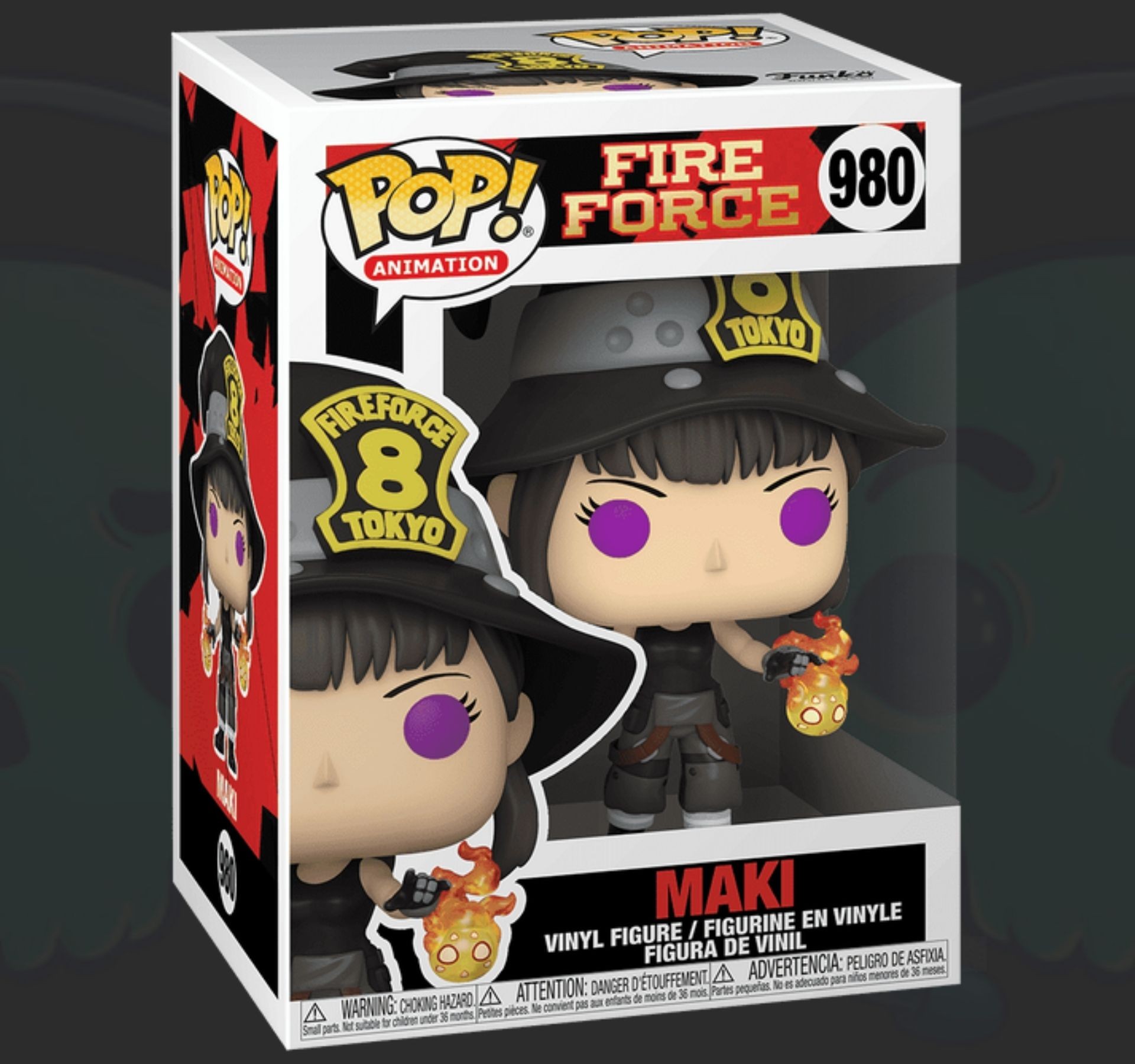 Funko pop Fire Force Maki 980