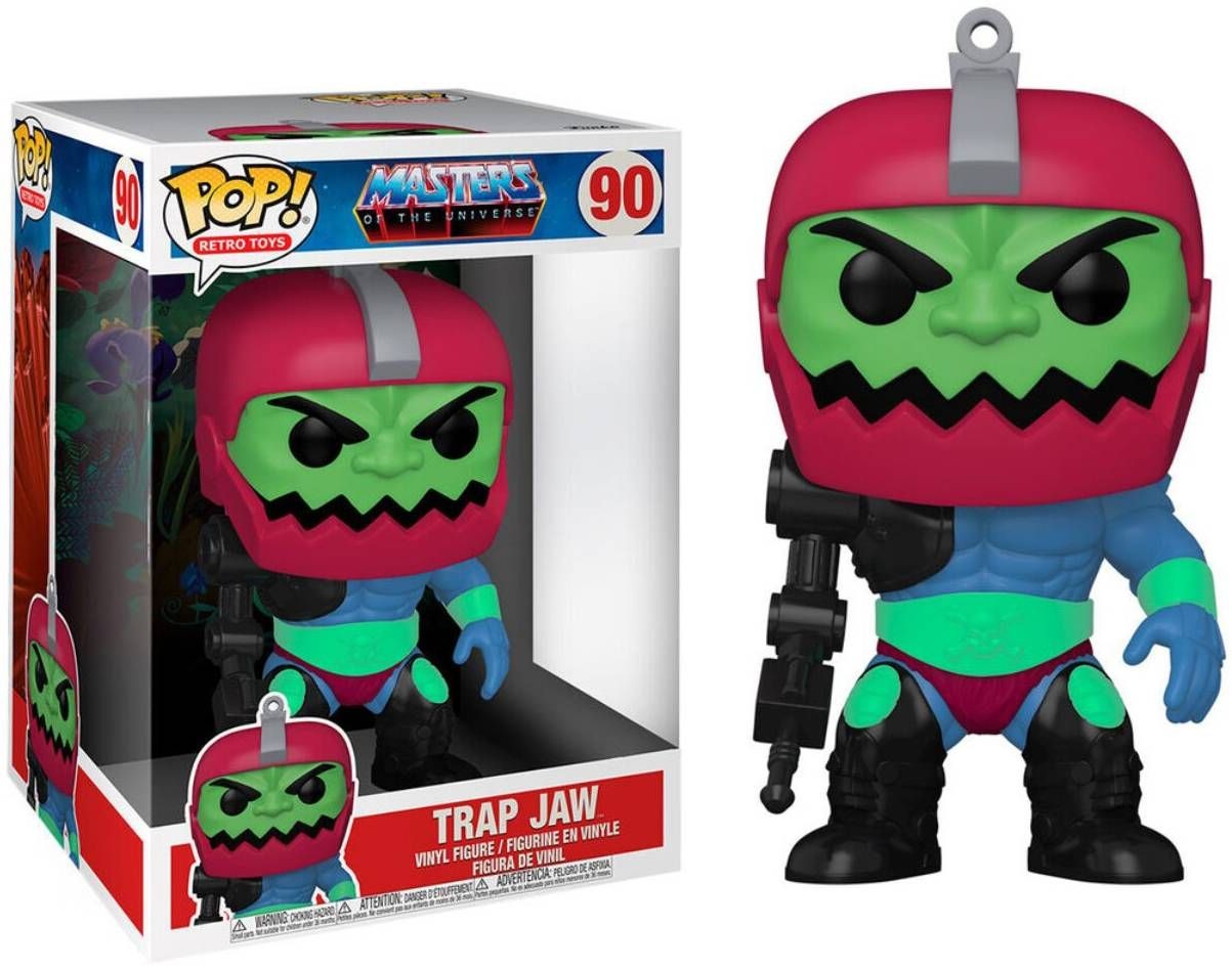 בובת פופ 10 אינץ' - Masters of the Universe - Trap Jaw #90 Special edition בובת פופ 10 אינץ' - Masters of the Universe - Trap Jaw #90 Special edition