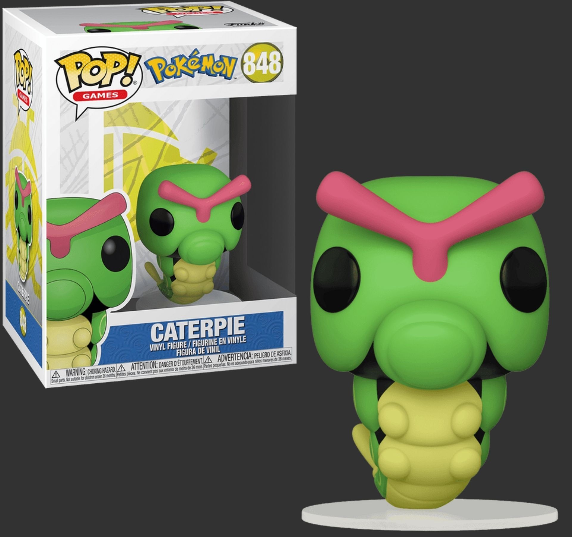 בובת פופ קטרפי – Caterpie #848, Pokemon בובת פופ קטרפי – Caterpie #848, Pokemon