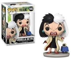 בובת פופ - Disney Villains - Cruella De Vil #1083 בובת פופ - Disney Villains - Cruella De Vil #1083