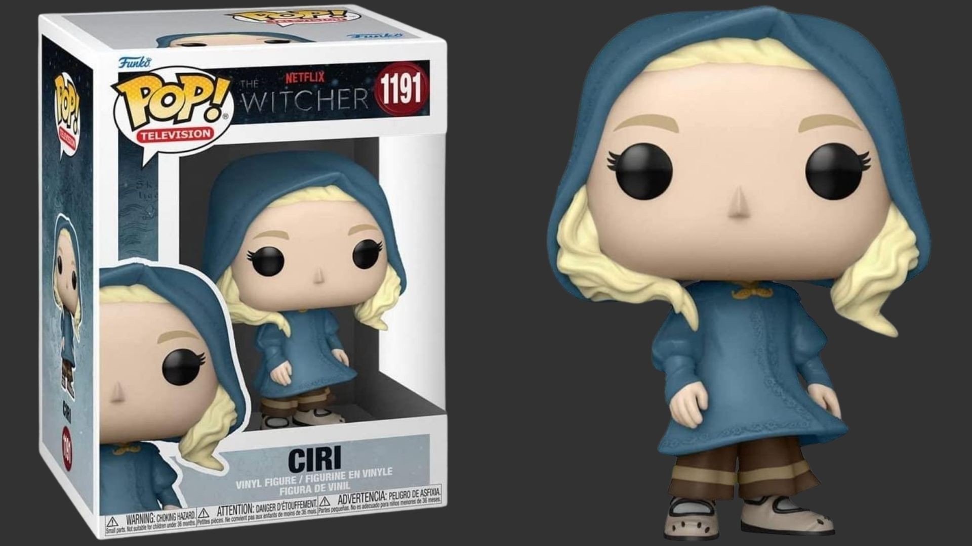 בובת פופ - Netflix the Witcher - Ciri #1191 בובת פופ - Netflix the Witcher - Ciri #1191