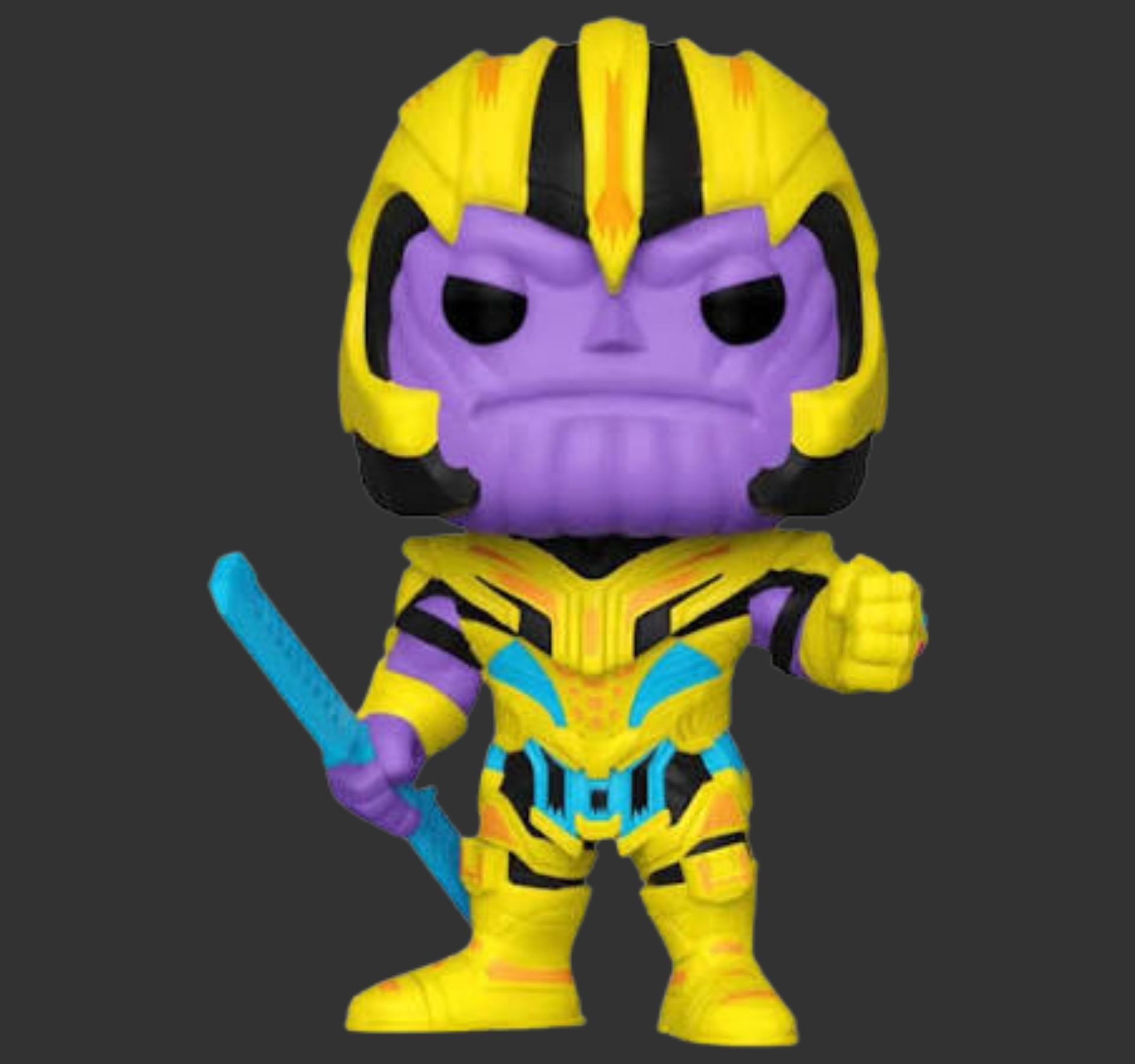 FUNKO POP MARVEL THANOS blacklight 909