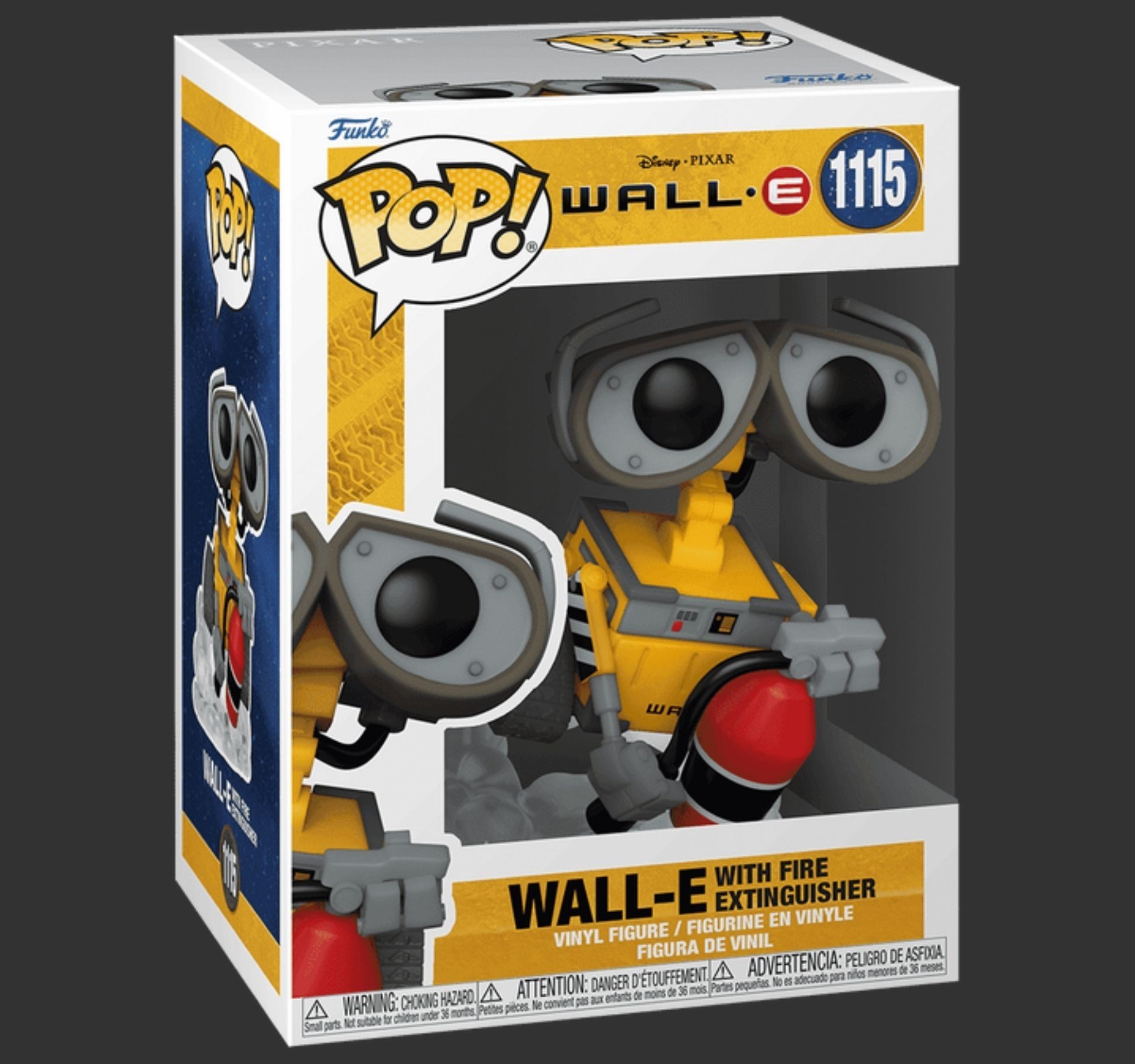 ���� ��� ����� �� ��� � WALL-E with Fire Extinguisher #1115, WALL-E
