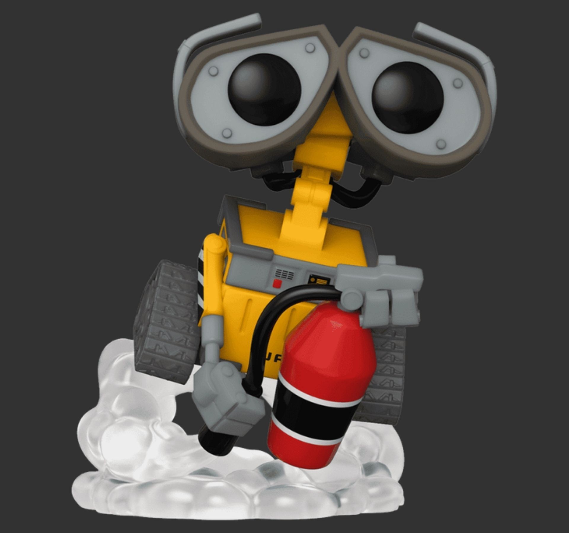 ���� ��� ����� �� ��� � WALL-E with Fire Extinguisher #1115, WALL-E