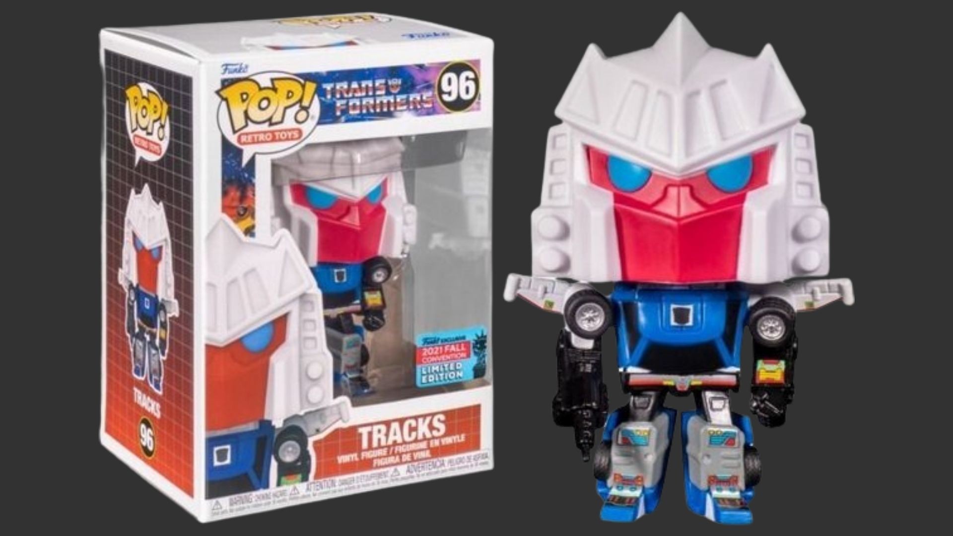 בובת פופ טראקס – Tracks #96 Convention, Transformers בובת פופ טראקס – Tracks #96 Convention, Transformers