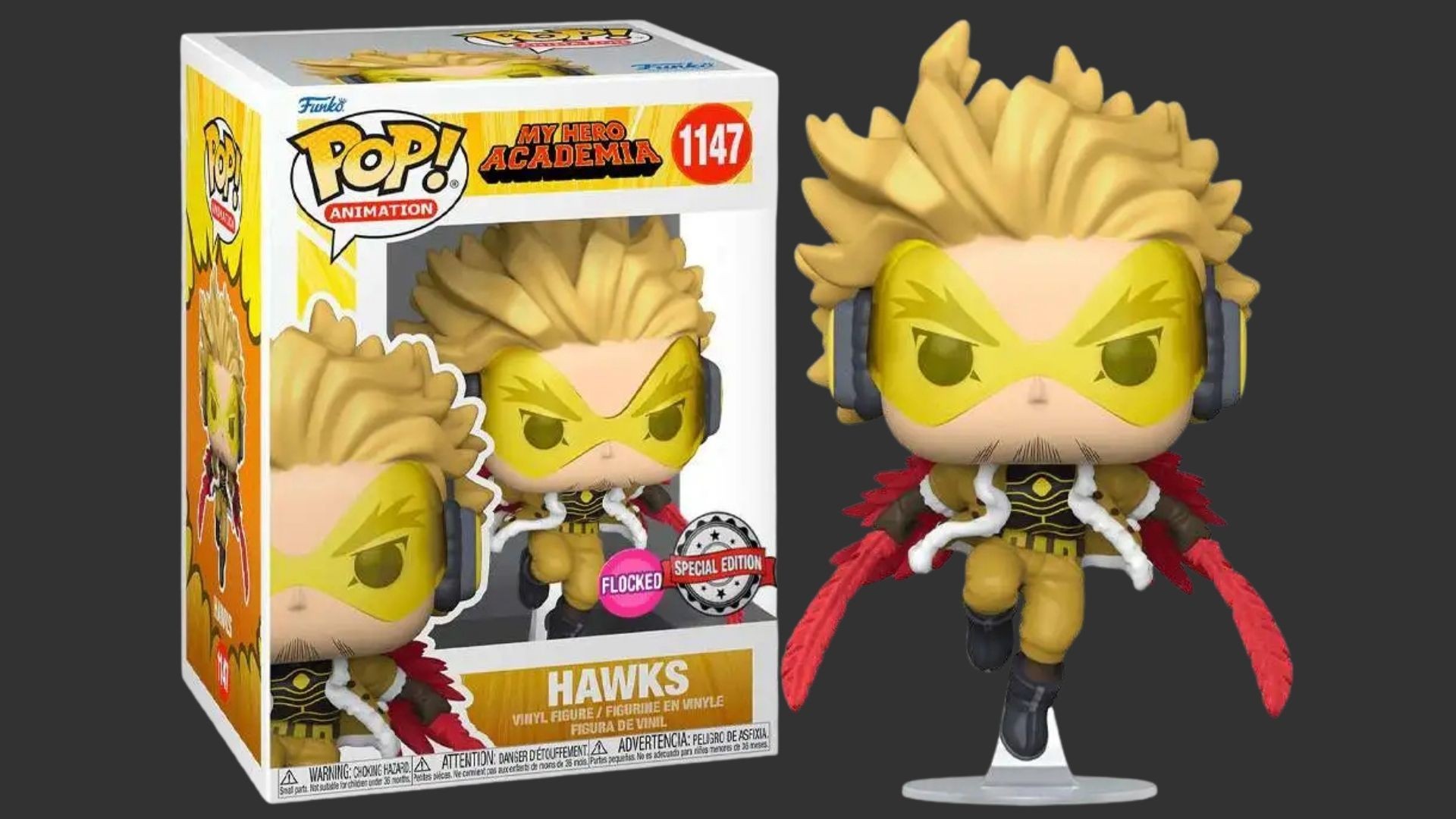 ���� ��� - My Hero Academia - Hawks #1147 Special edition Flocked